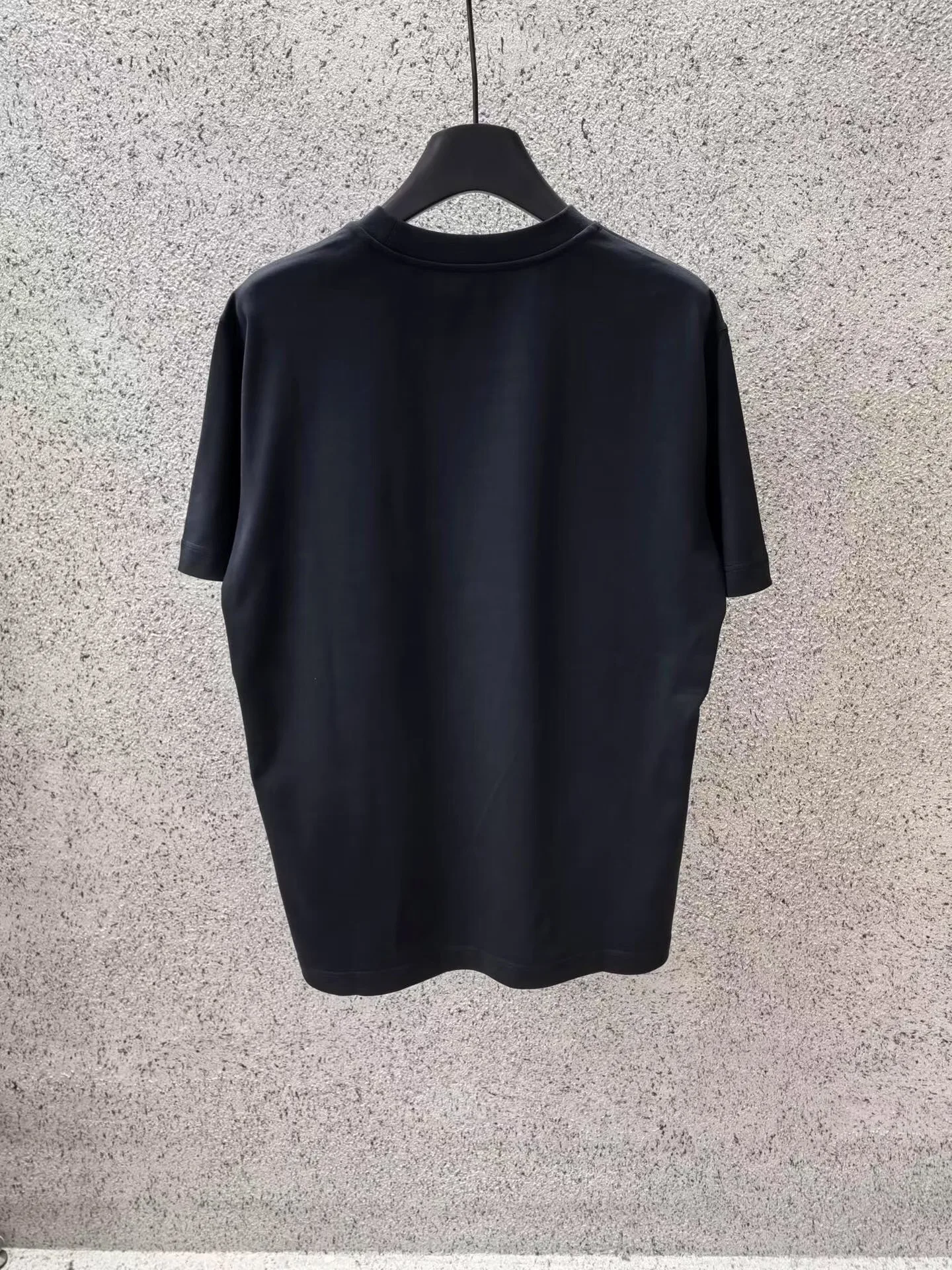 Burberry Knight stamp cotton T-shirt (Black) — 보기 2