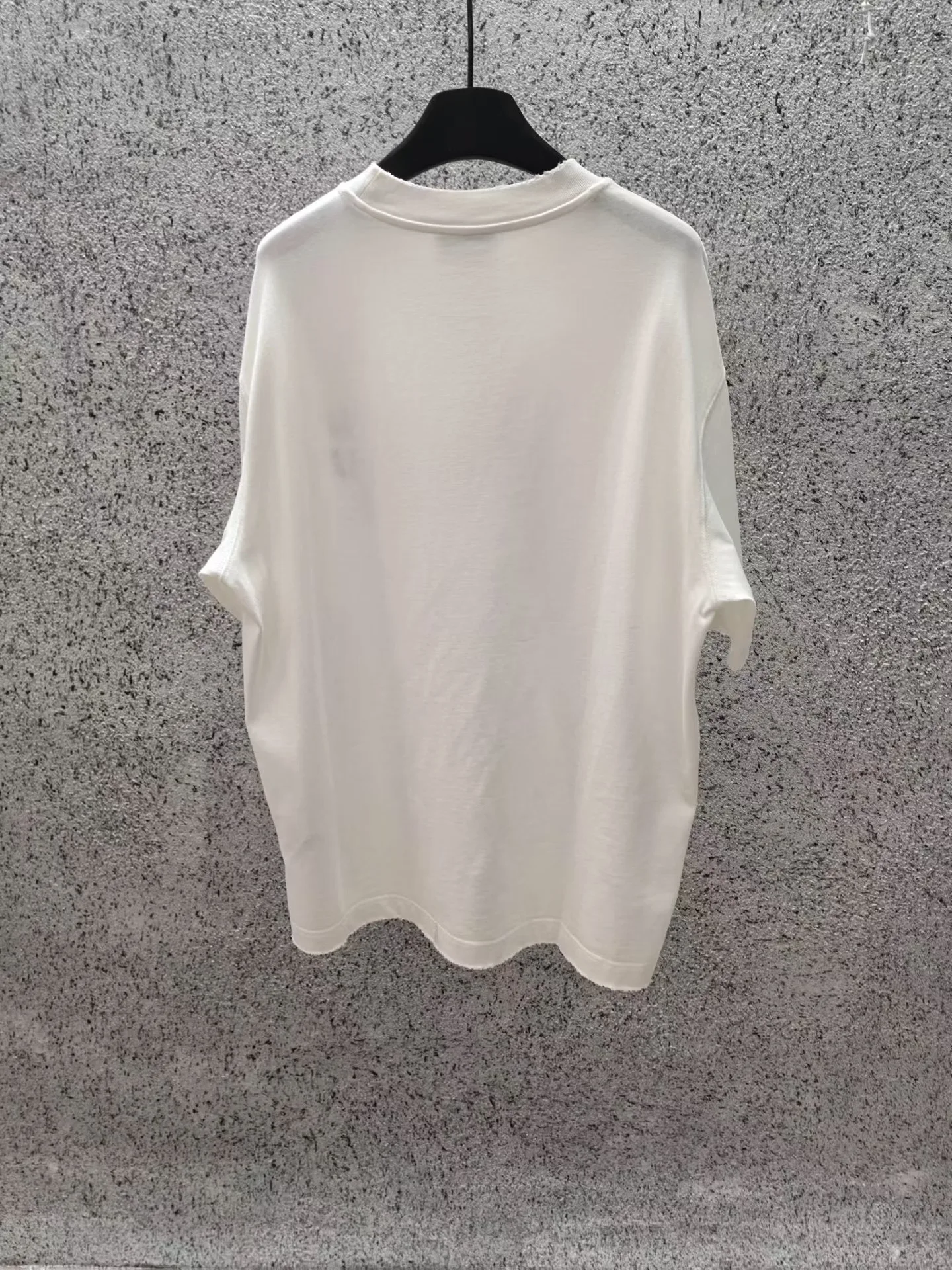 Burberry Knight stamp cotton T-shirt (White) — 보기 3