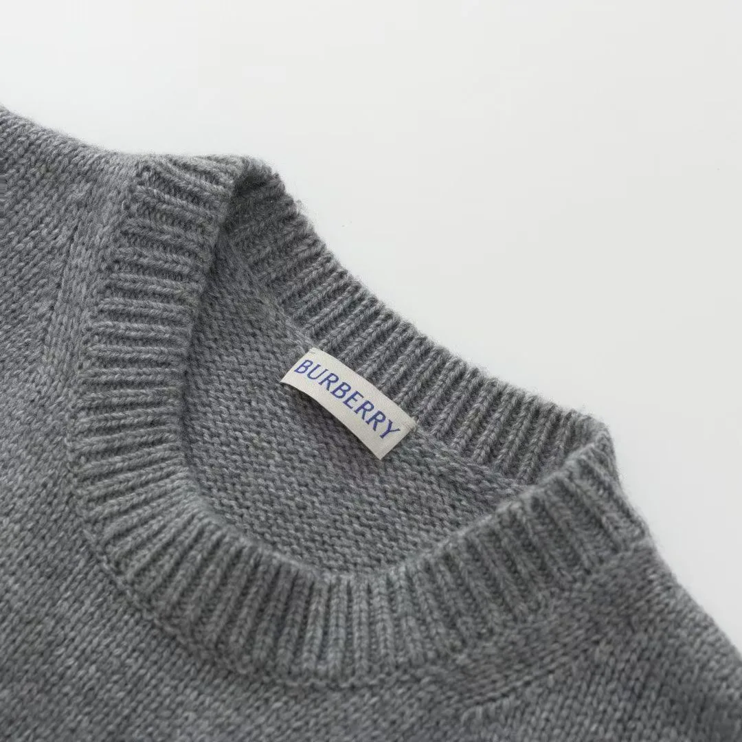 Burberry Knight Wool Sweater (Grey) — ビュー 5