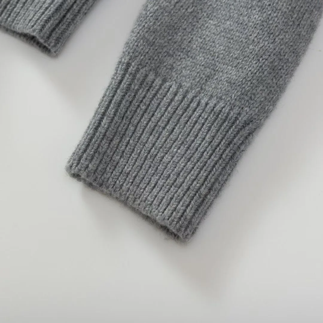 Burberry Knight Wool Sweater (Grey) — ビュー 7