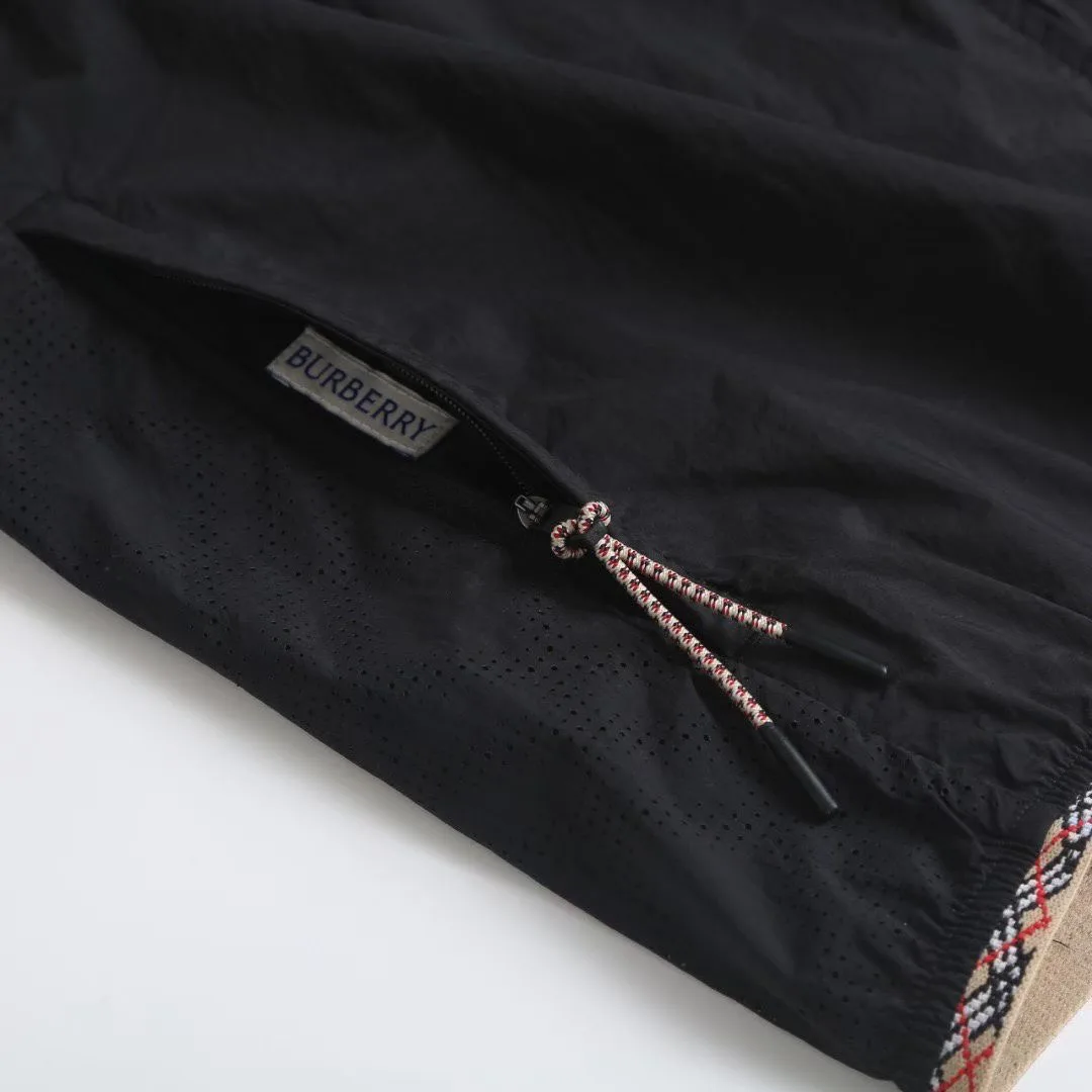 Burberry Nylon Hooded Jacket (Black) — 보기 6