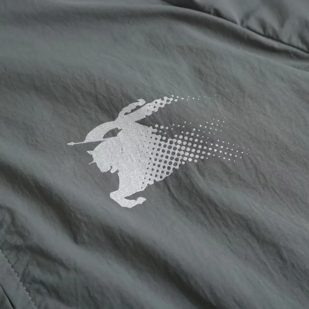 Burberry Nylon Hooded Jacket (Carbon Grey) — 보기 2