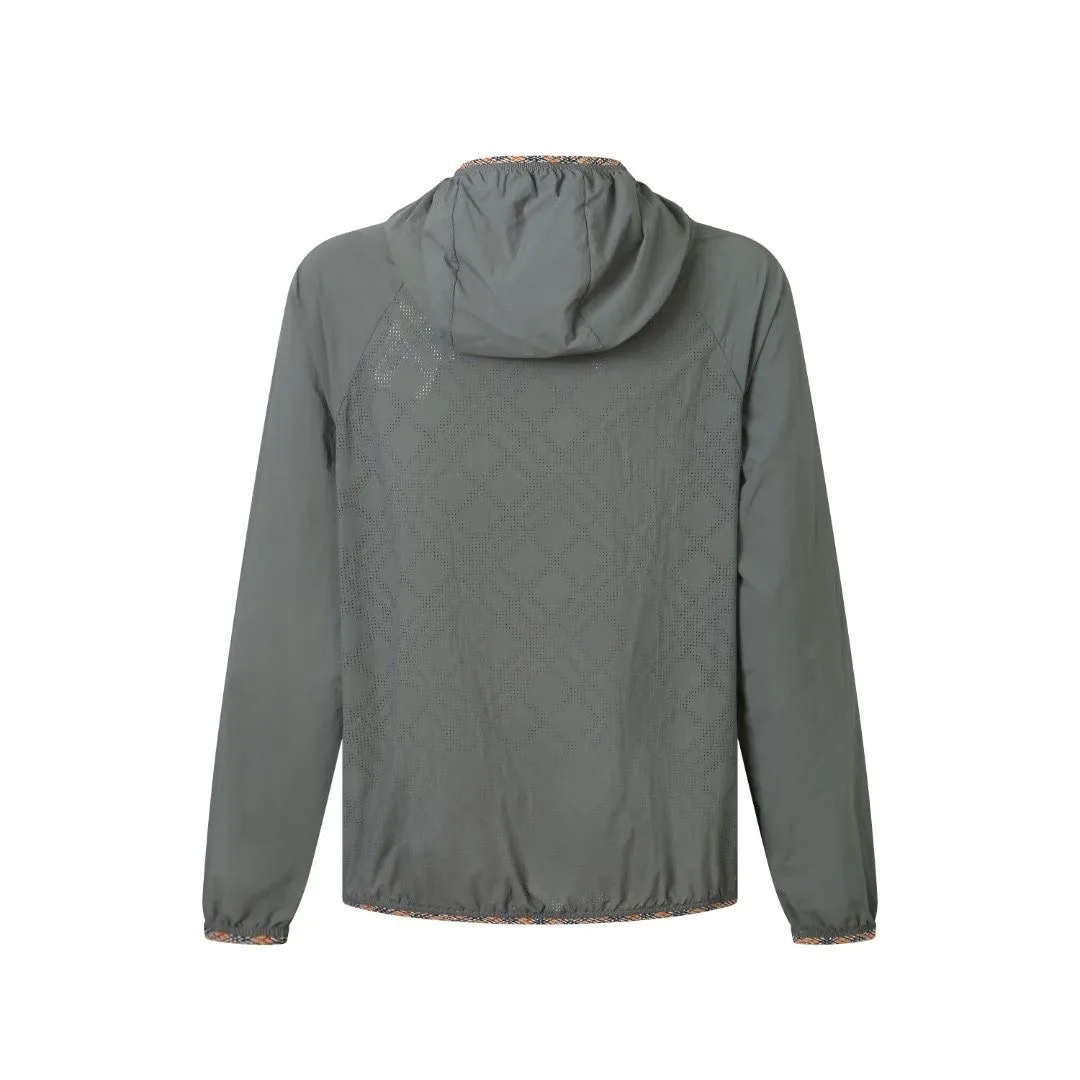 Burberry Nylon Hooded Jacket (Carbon Grey) — 보기 8
