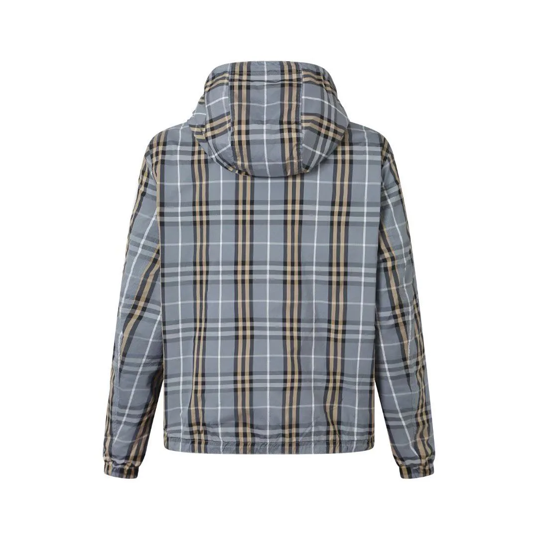 Burberry Reversible Check Hooded Jacket S26 — 보기 4