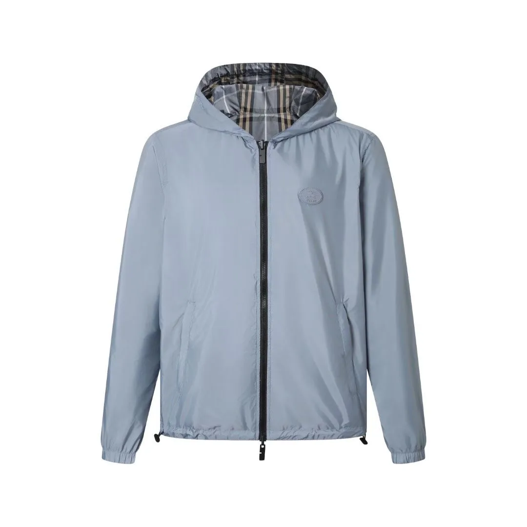 Burberry Reversible Check Hooded Jacket S26