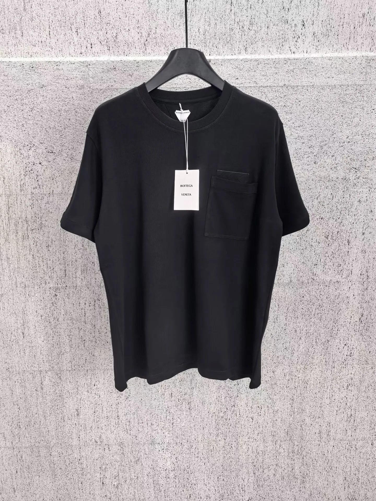Pima Cotton Jersey T-Shirt (Black)