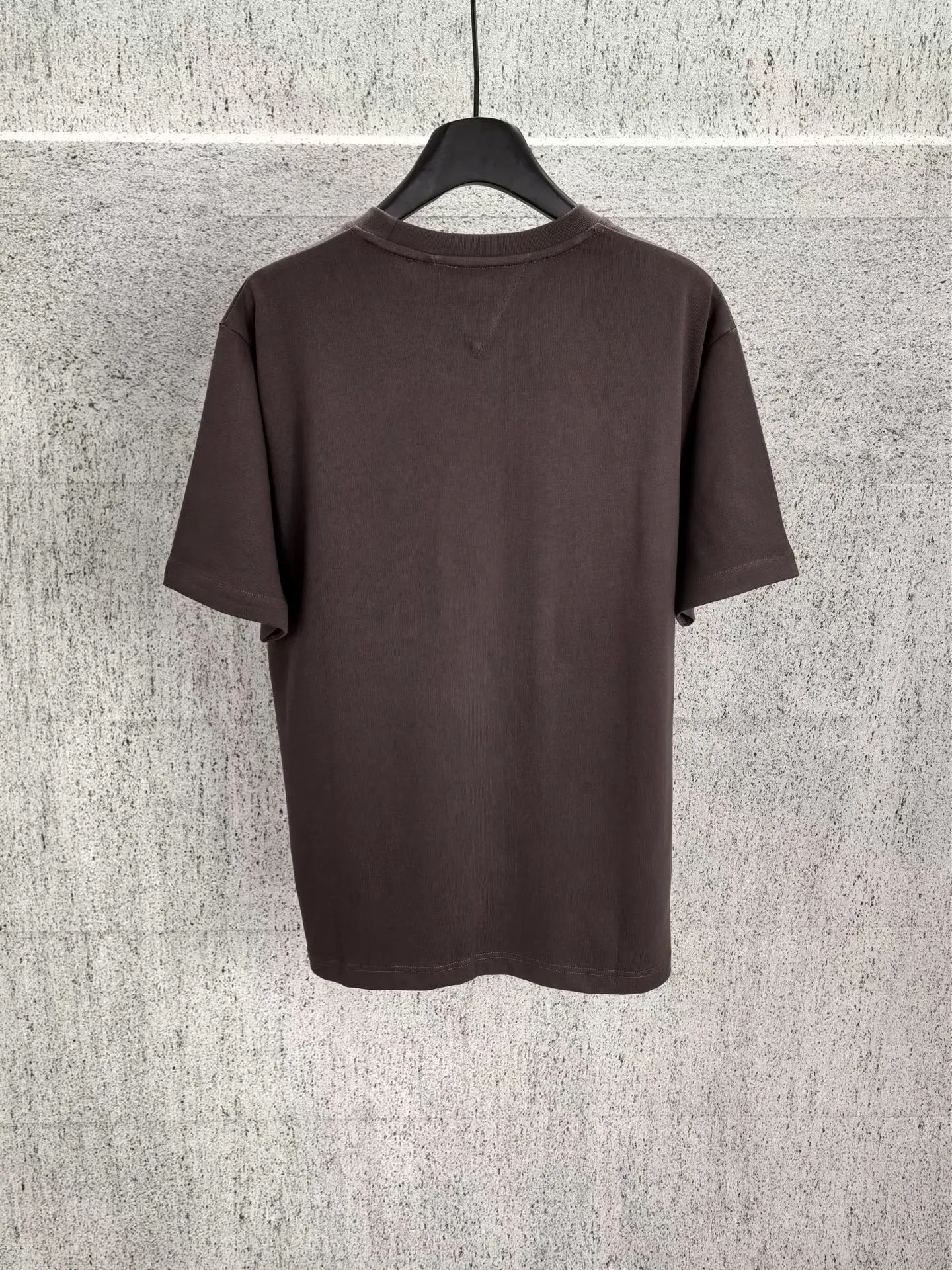 Pima Cotton Jersey T-Shirt (Brown) — ビュー 2