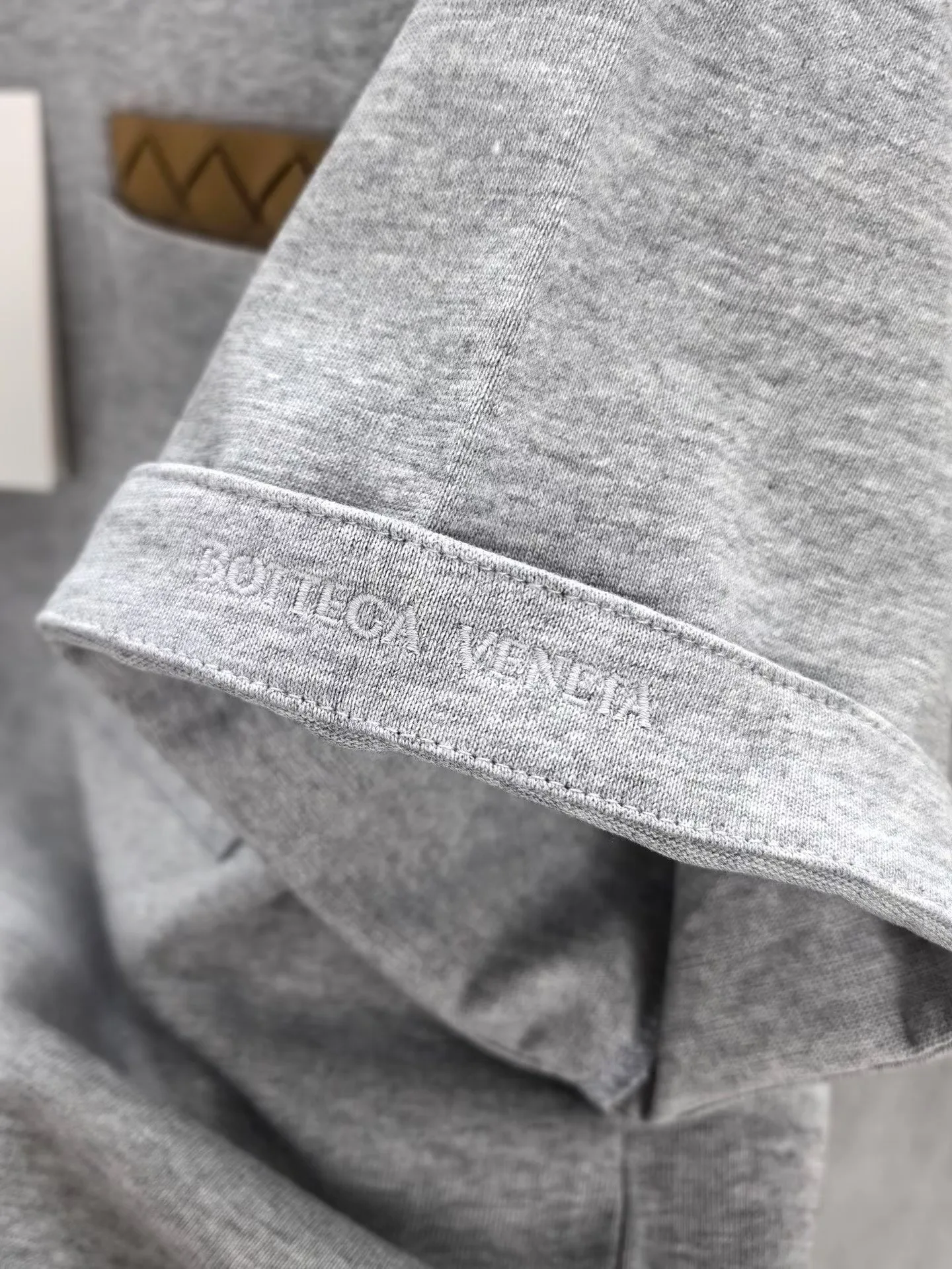 Pima Cotton Jersey T-Shirt (Grey) — 보기 5
