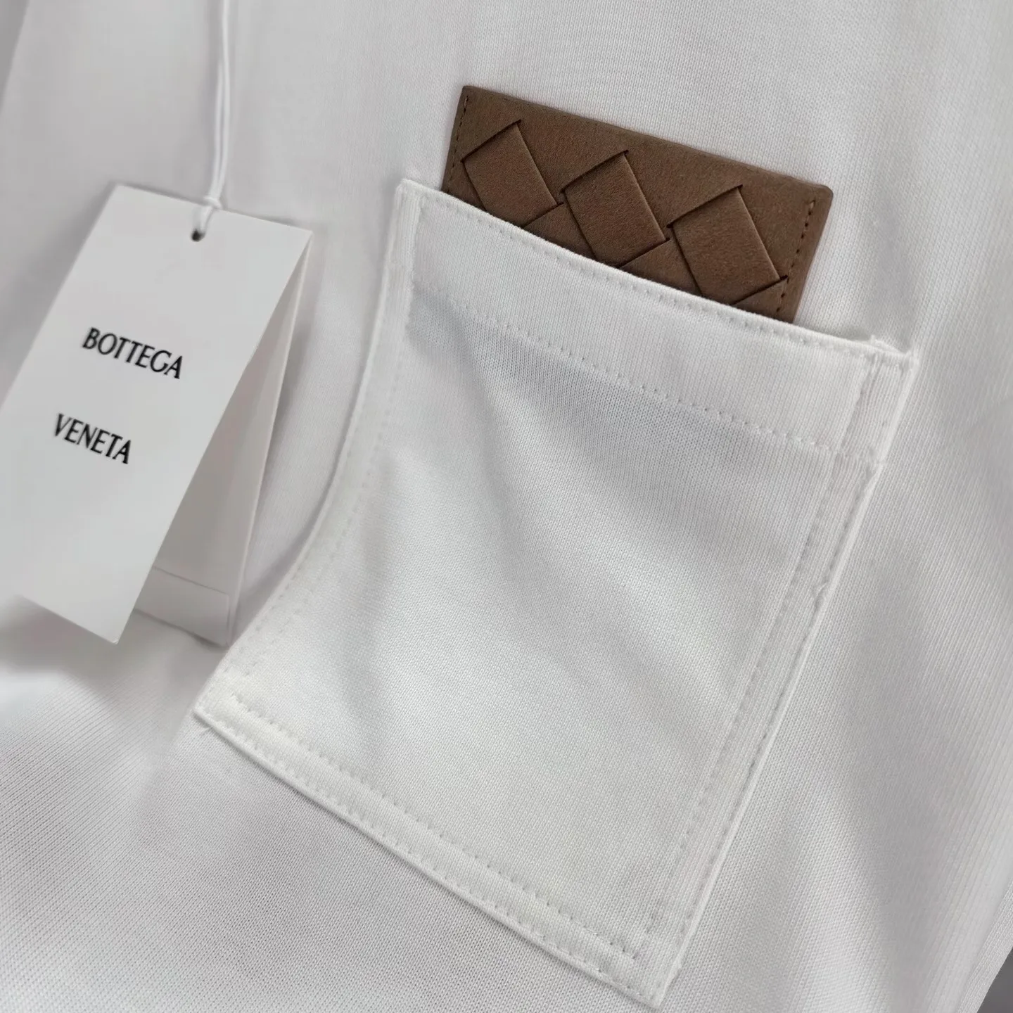 Pima Cotton Jersey T-Shirt (White) — ビュー 4