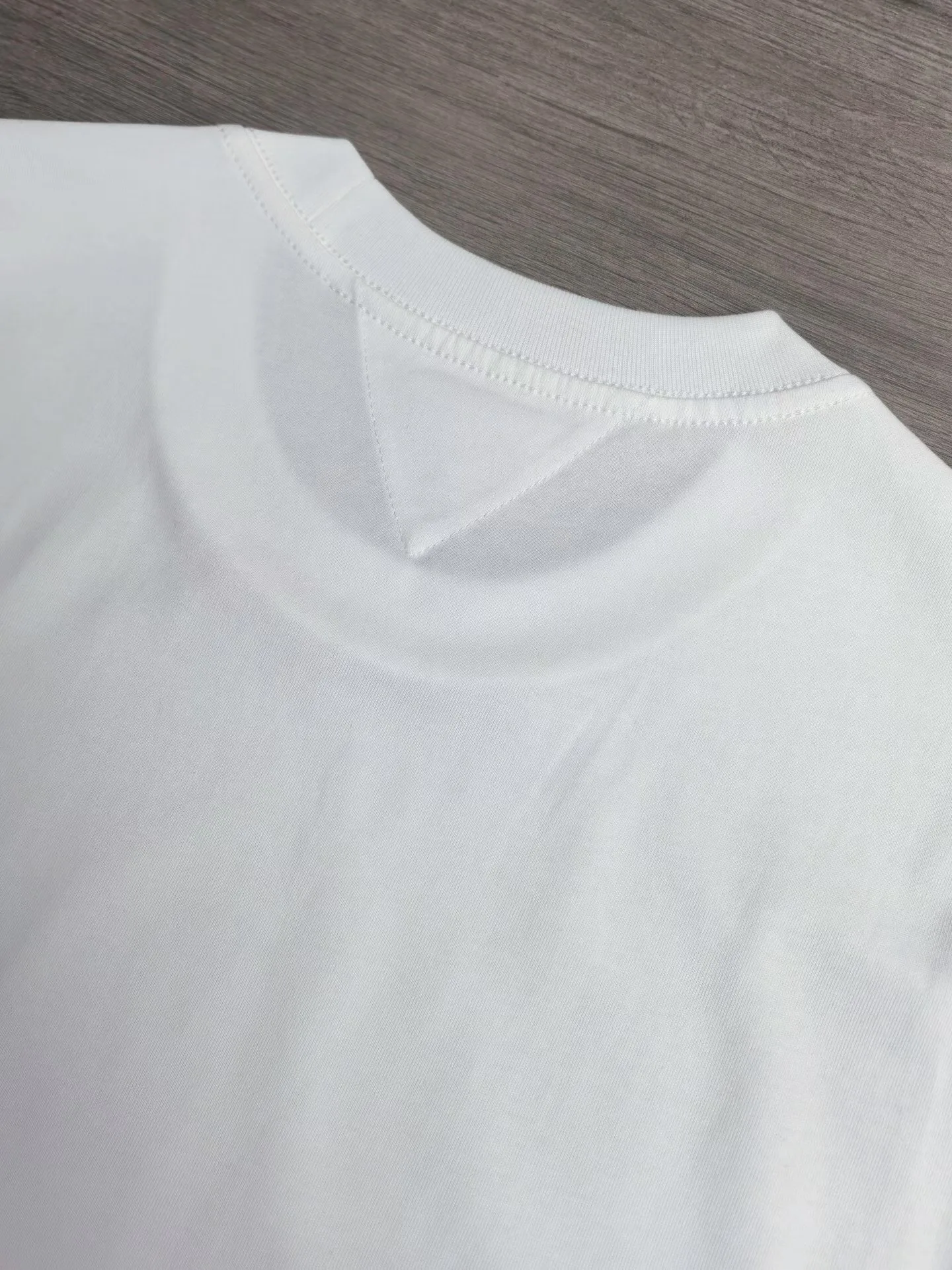 Pima Cotton Jersey T-Shirt (White) — ビュー 5