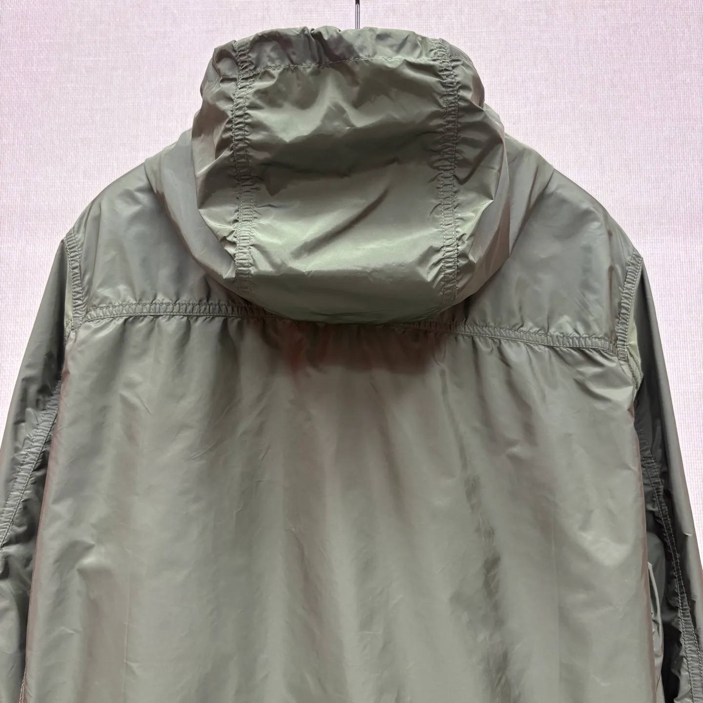 Drift Hoody Lightweight Jacket in Moss Khaki — 보기 5