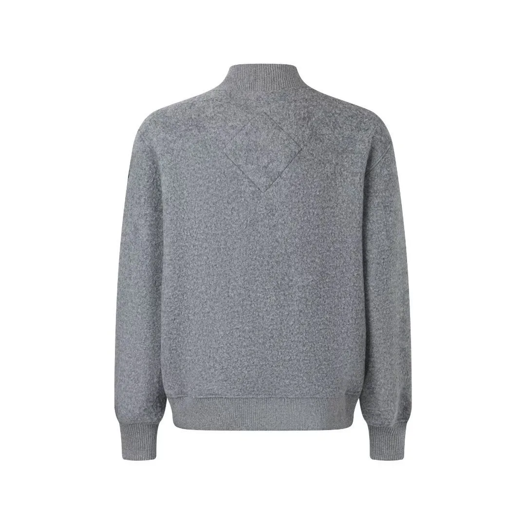 Canada Goose Hudson Fleece Bomber Jacket (Dark Grey) — 圖 4