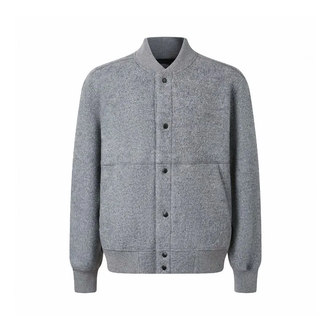 Canada Goose Hudson Fleece Bomber Jacket (Dark Grey)