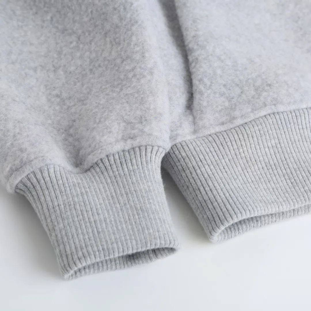Canada Goose Hudson Fleece Bomber Jacket (Light Grey — ビュー 3