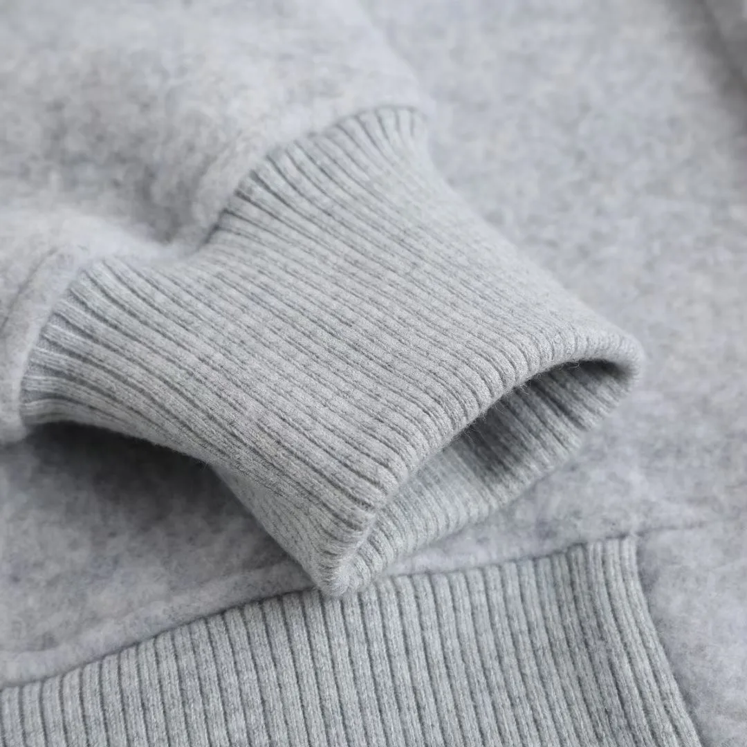 Canada Goose Hudson Fleece Bomber Jacket (Light Grey — ビュー 6