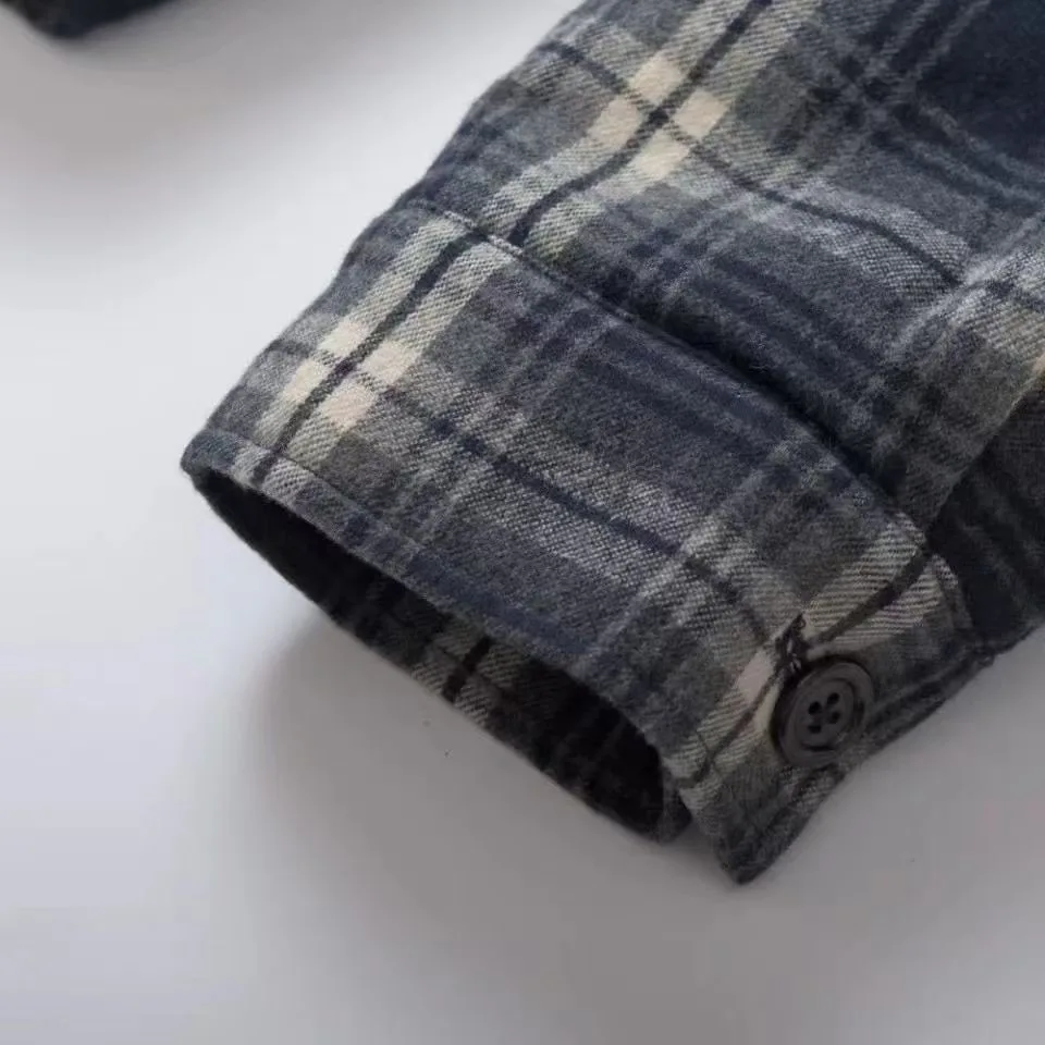 Celine Hooded Checked Cotton Overshirt — 图 6