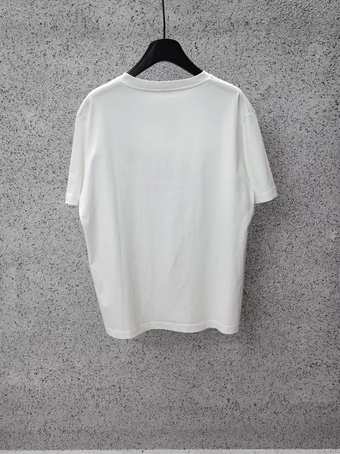 Celine Loose T-Shirt In Cotton Jersey (White/Red) — ビュー 2