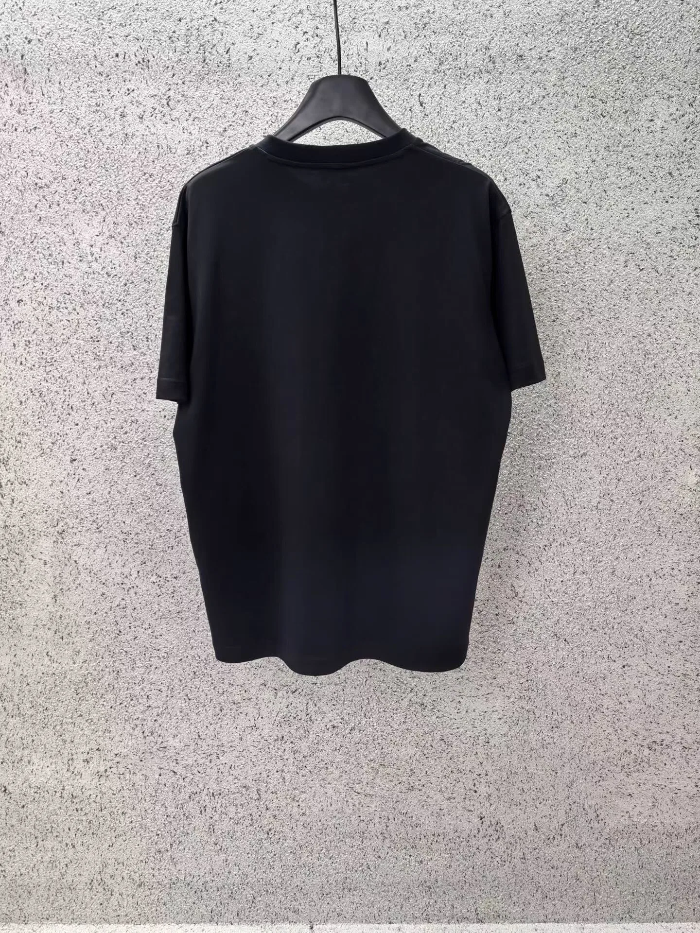 Celine T-Shirt In Cotton Jersey Chest Pocket (Black) — 图 3