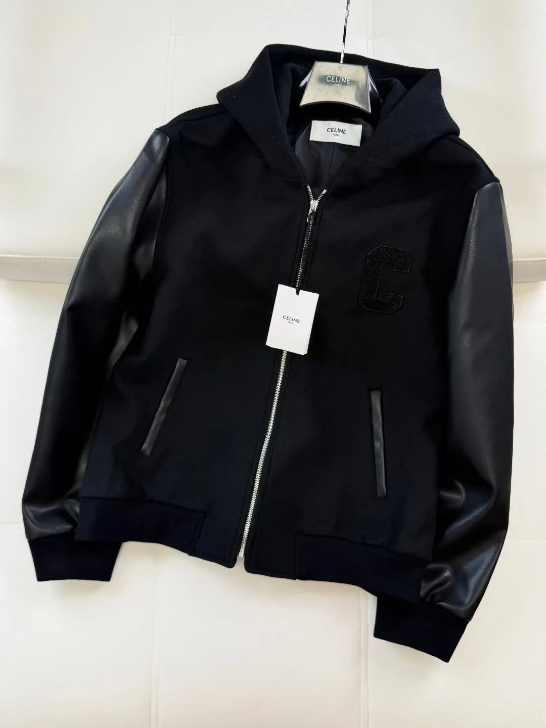 Celine Teddy Jacket in Double-Face Wool — ビュー 2