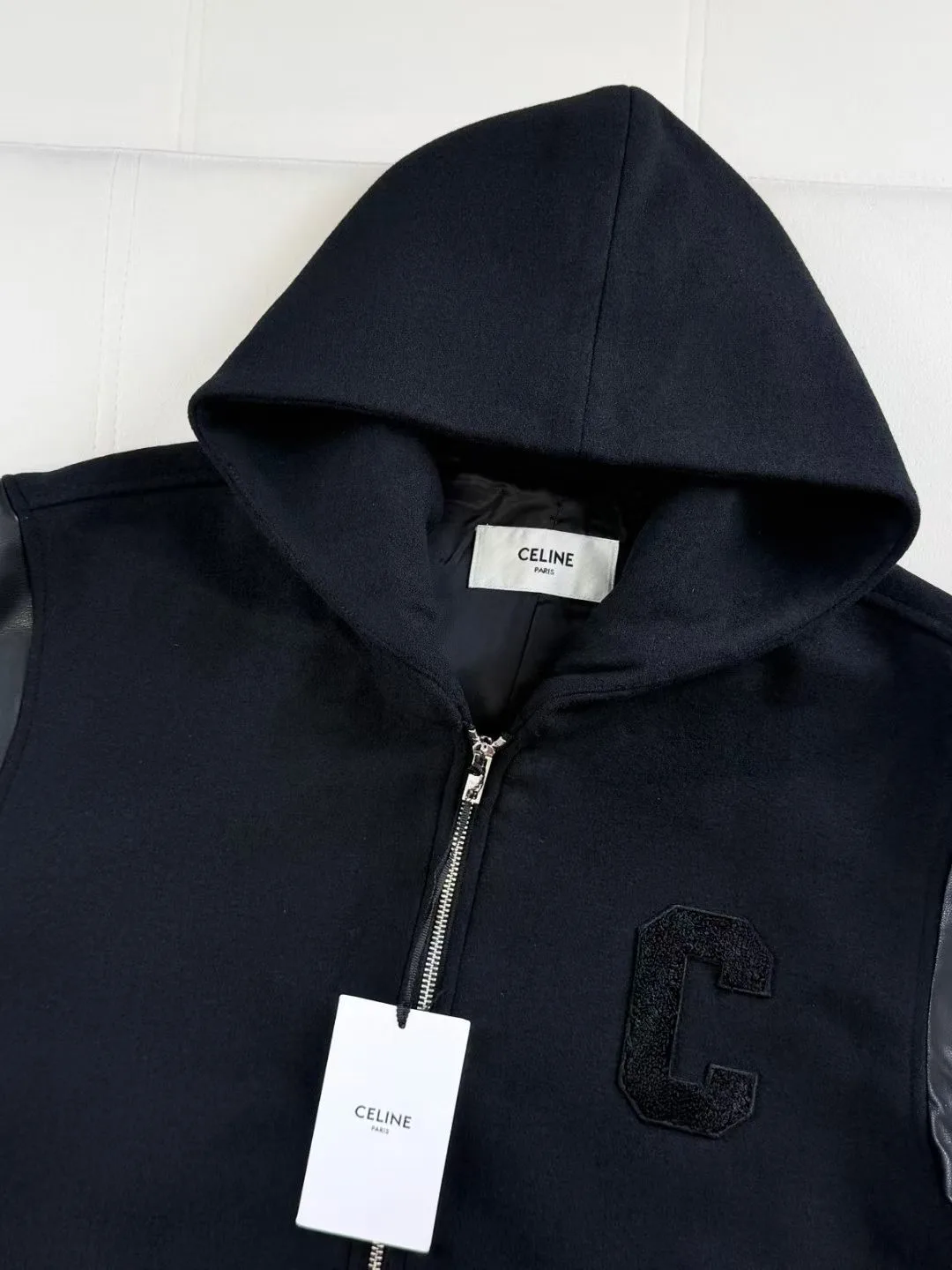 Celine Teddy Jacket in Double-Face Wool — ビュー 3