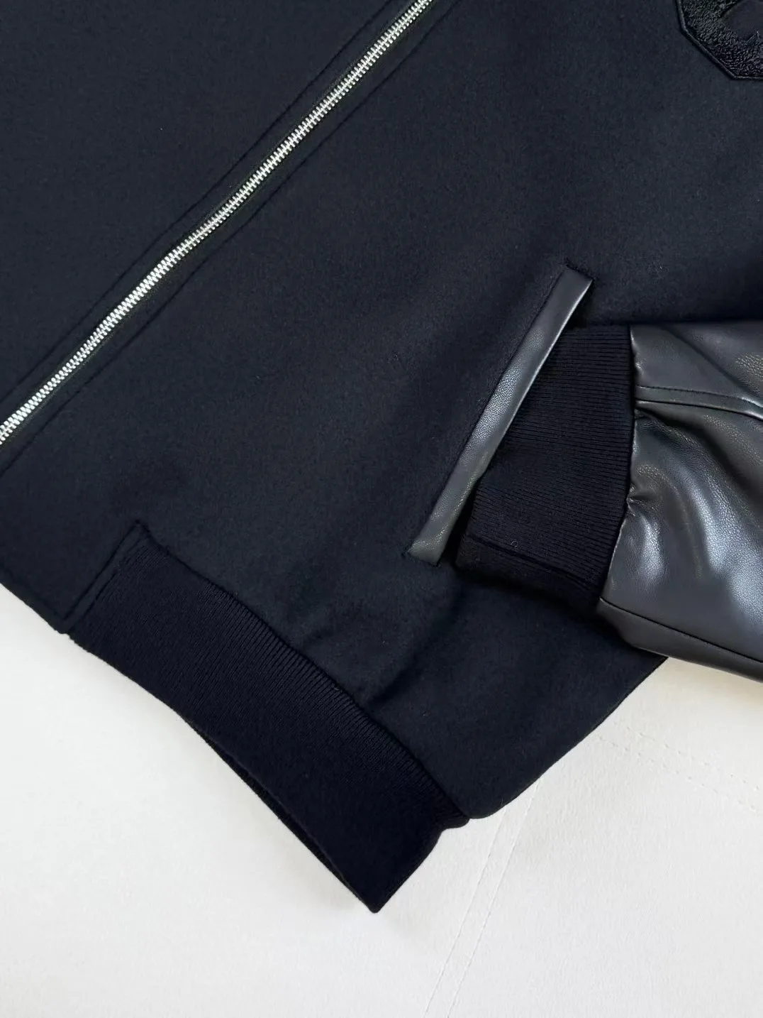 Celine Teddy Jacket in Double-Face Wool — ビュー 4