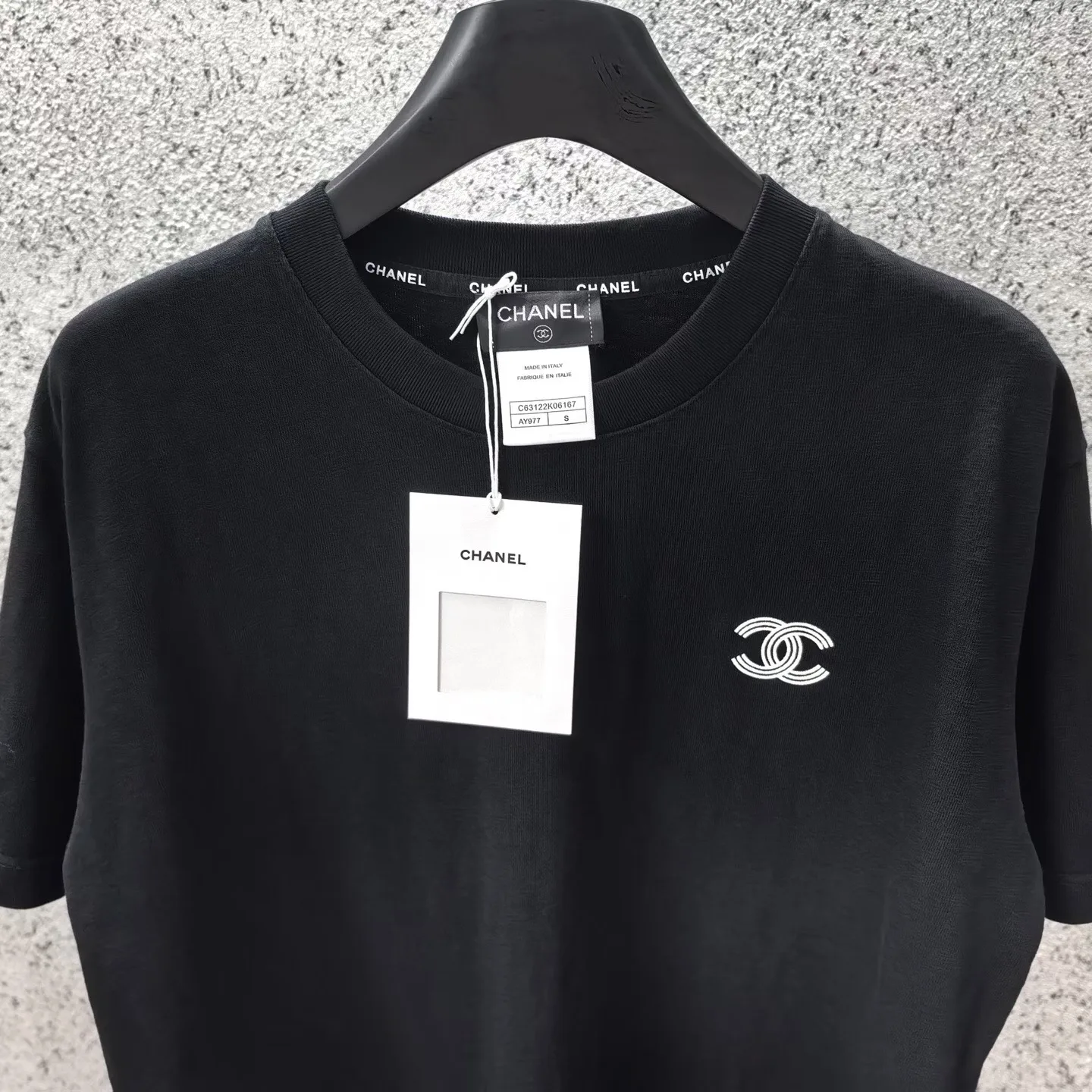 Uniform CC Logo T-shirt (Black) — ビュー 3