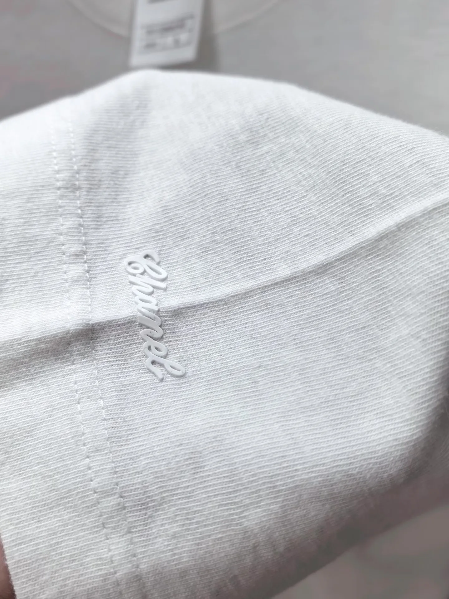 Uniform CC Logo T-shirt (White) — ビュー 5