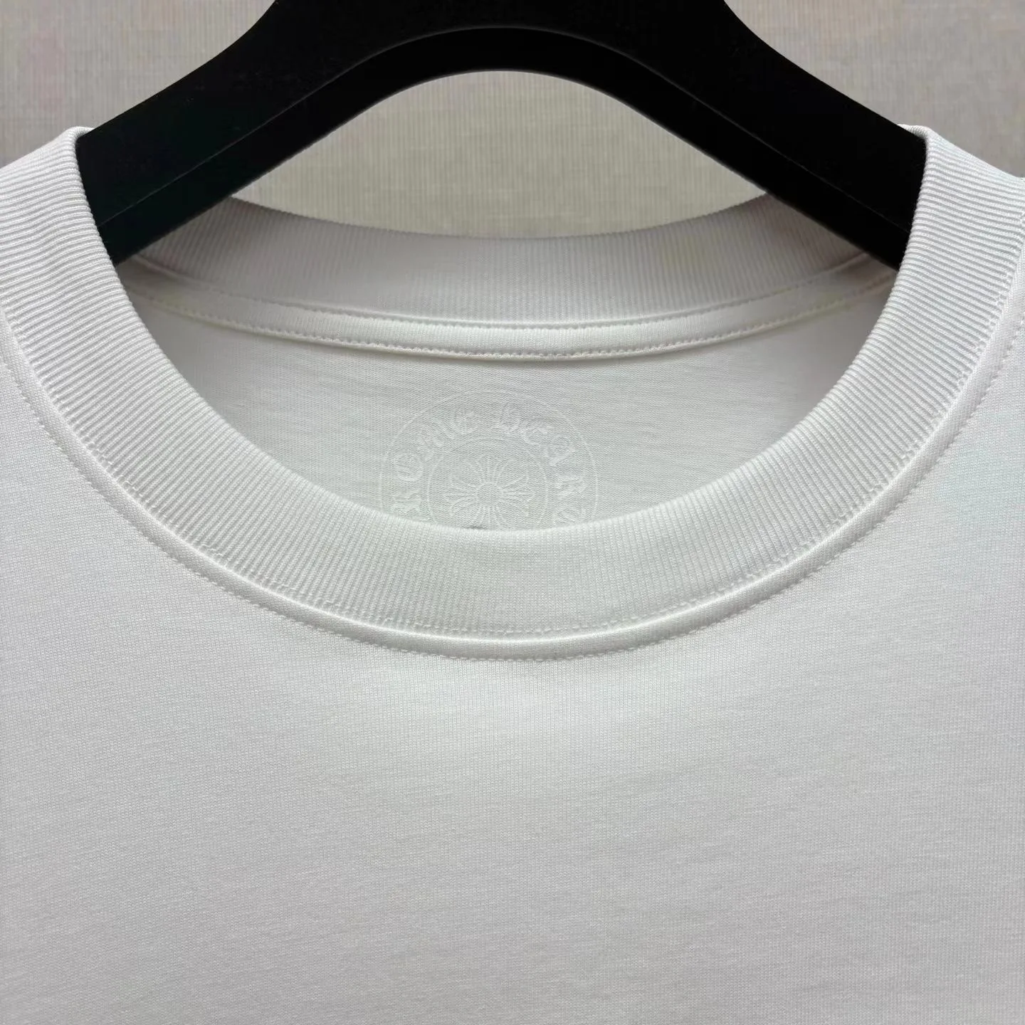 Chrome Heart Flame LongSleeve T Shirt (White) — ビュー 3