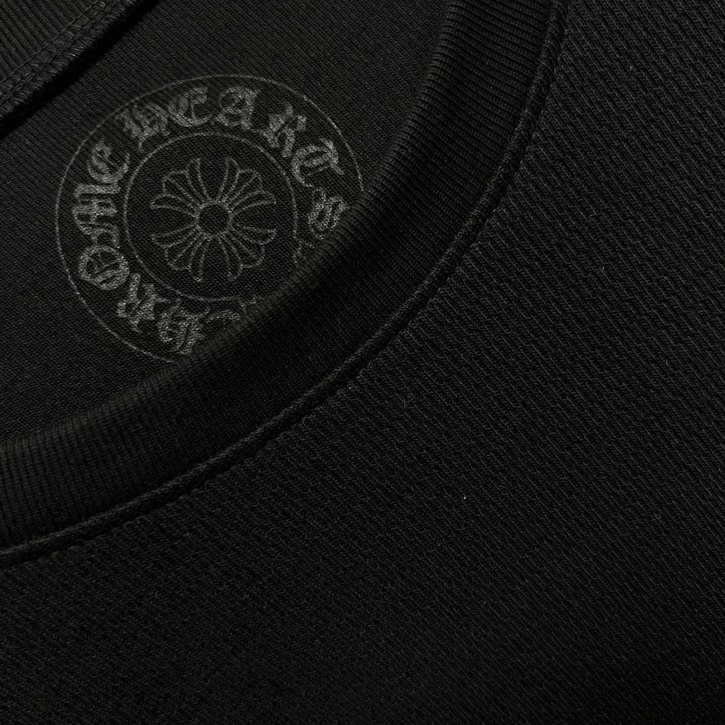 Chrome Hearts black long sleeve T-shirt  — ビュー 3