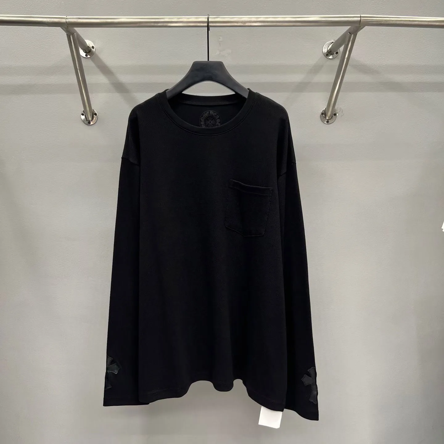 Chrome Hearts black long sleeve T-shirt