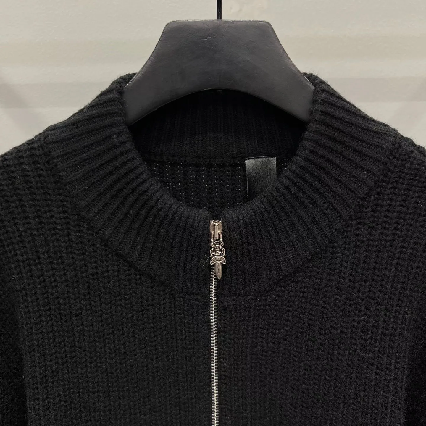 Chrome Hearts Cashmere Jacket (Black) — 보기 3