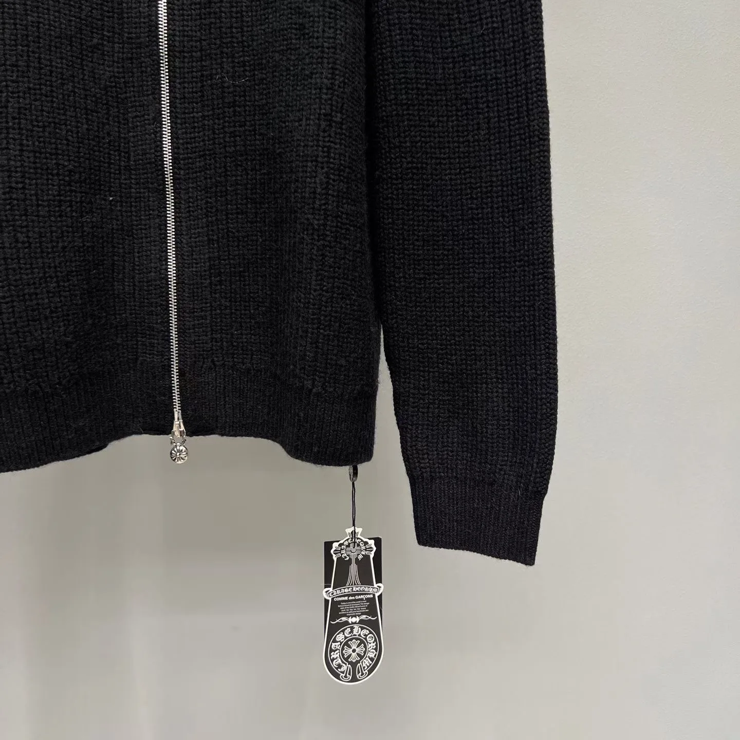 Chrome Hearts Cashmere Jacket (Black) — 보기 6