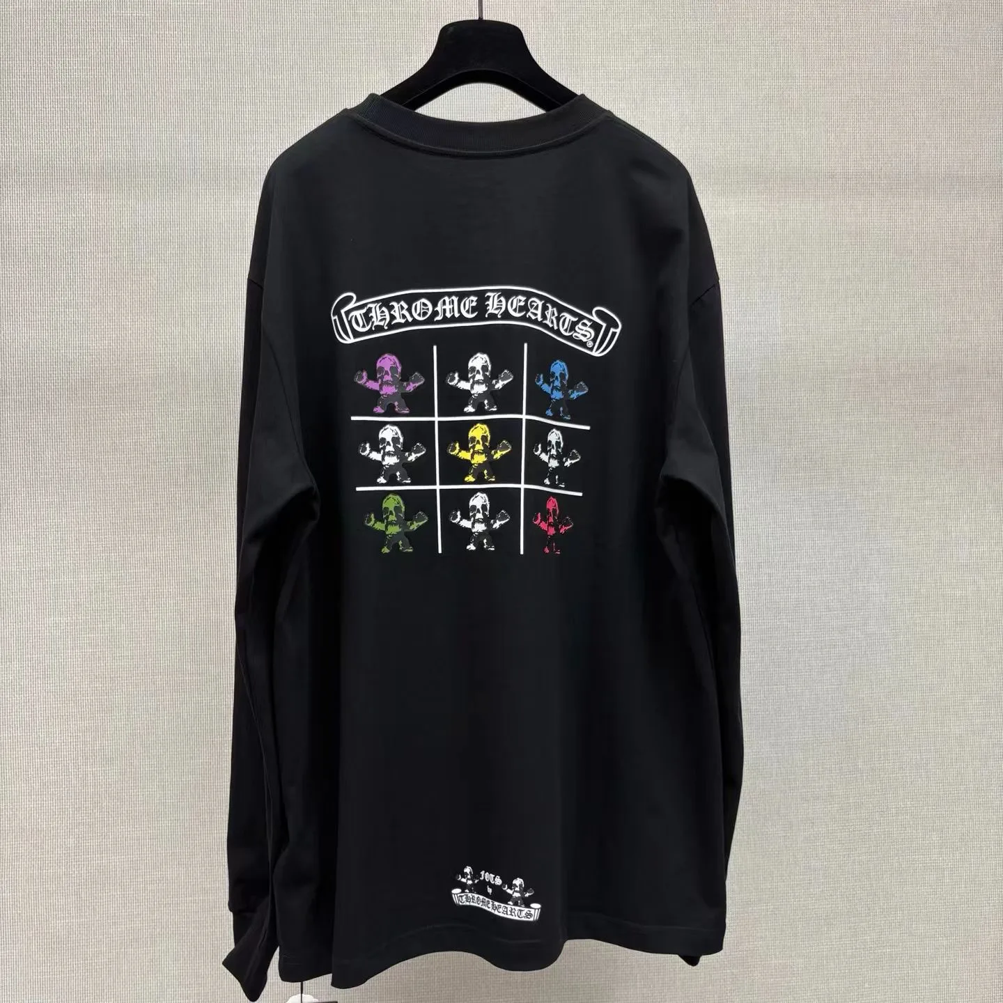 Chrome Hearts Foti Long Sleeve T Shirt (Black) — ビュー 2