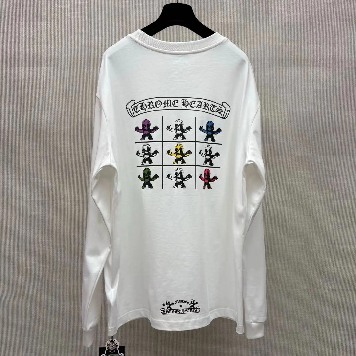 Chrome Hearts Foti Long Sleeve T Shirt (White) — ビュー 3