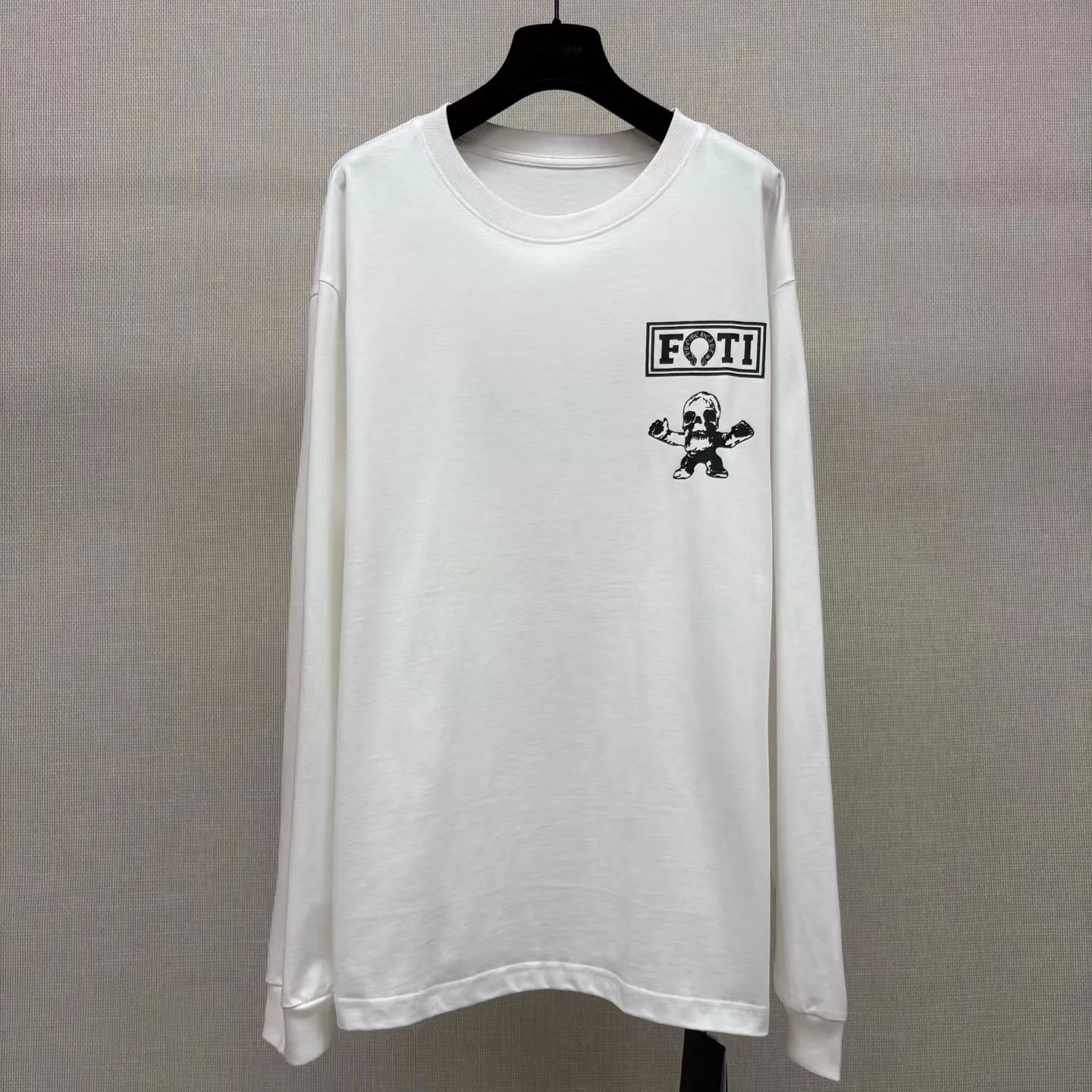 Chrome Hearts Foti Long Sleeve T Shirt (White)