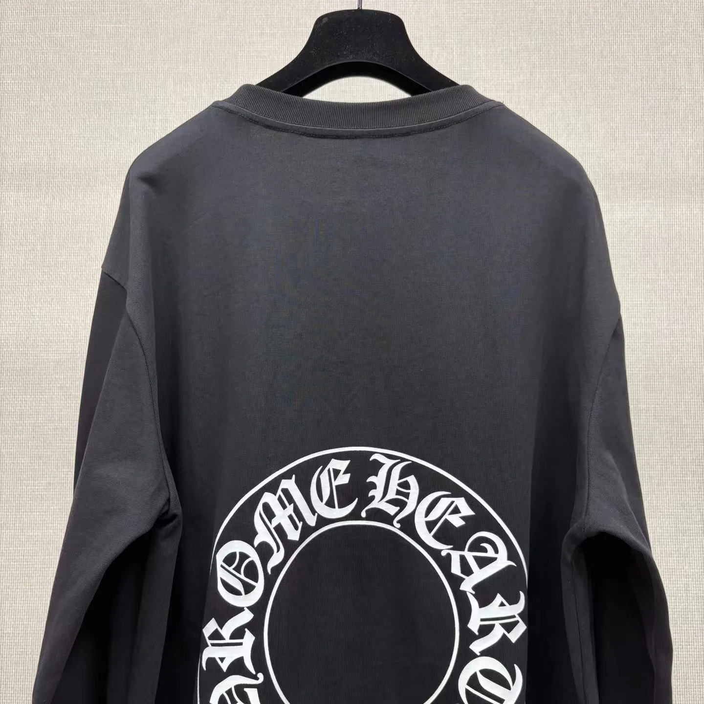 Chrome Hearts Horseshoe Floral Thermal T-shirt (Black) — ビュー 2