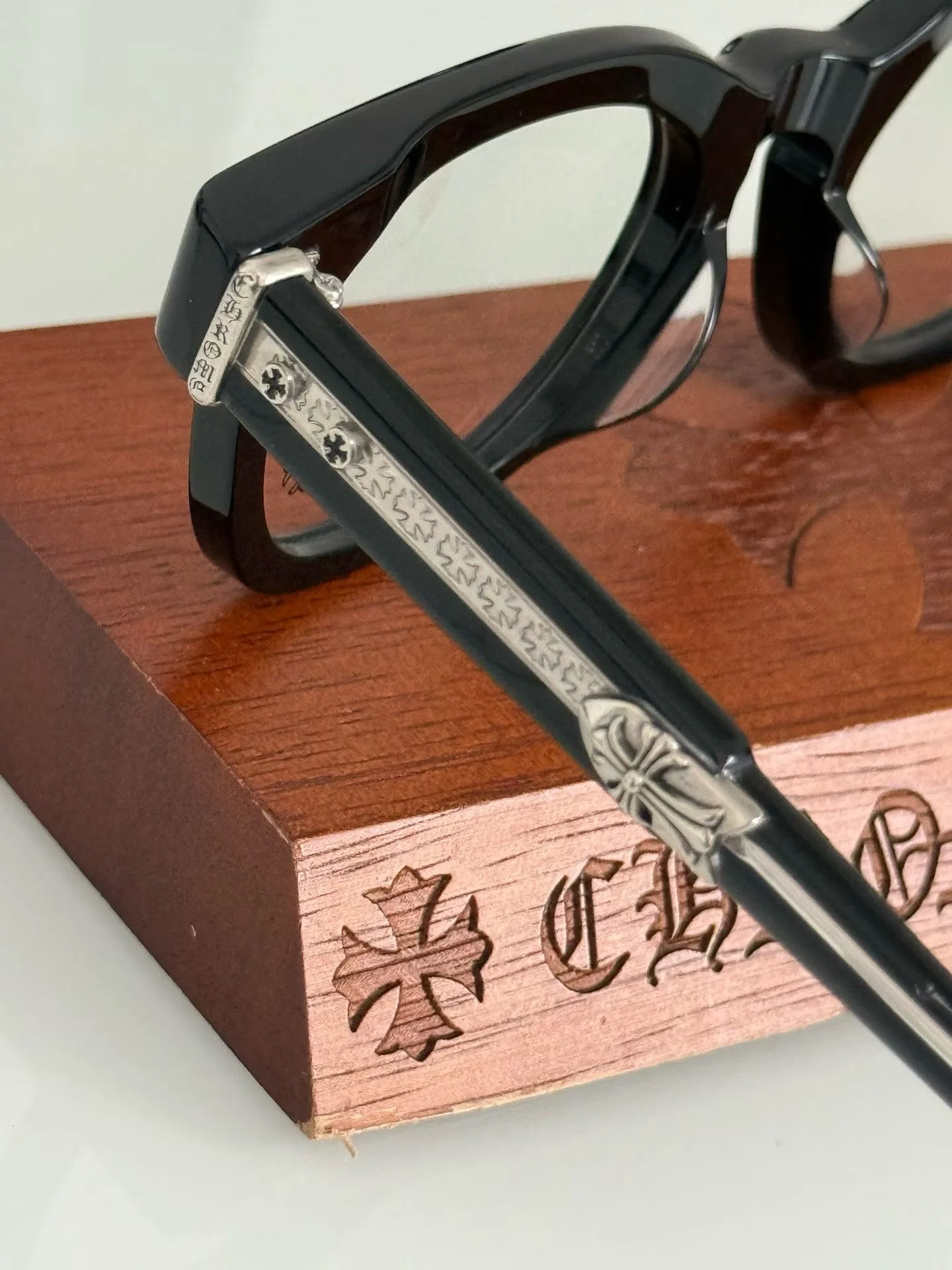 Chrome Hearts 'JENNA TAIL YEA' Glasses (Black) — 보기 2
