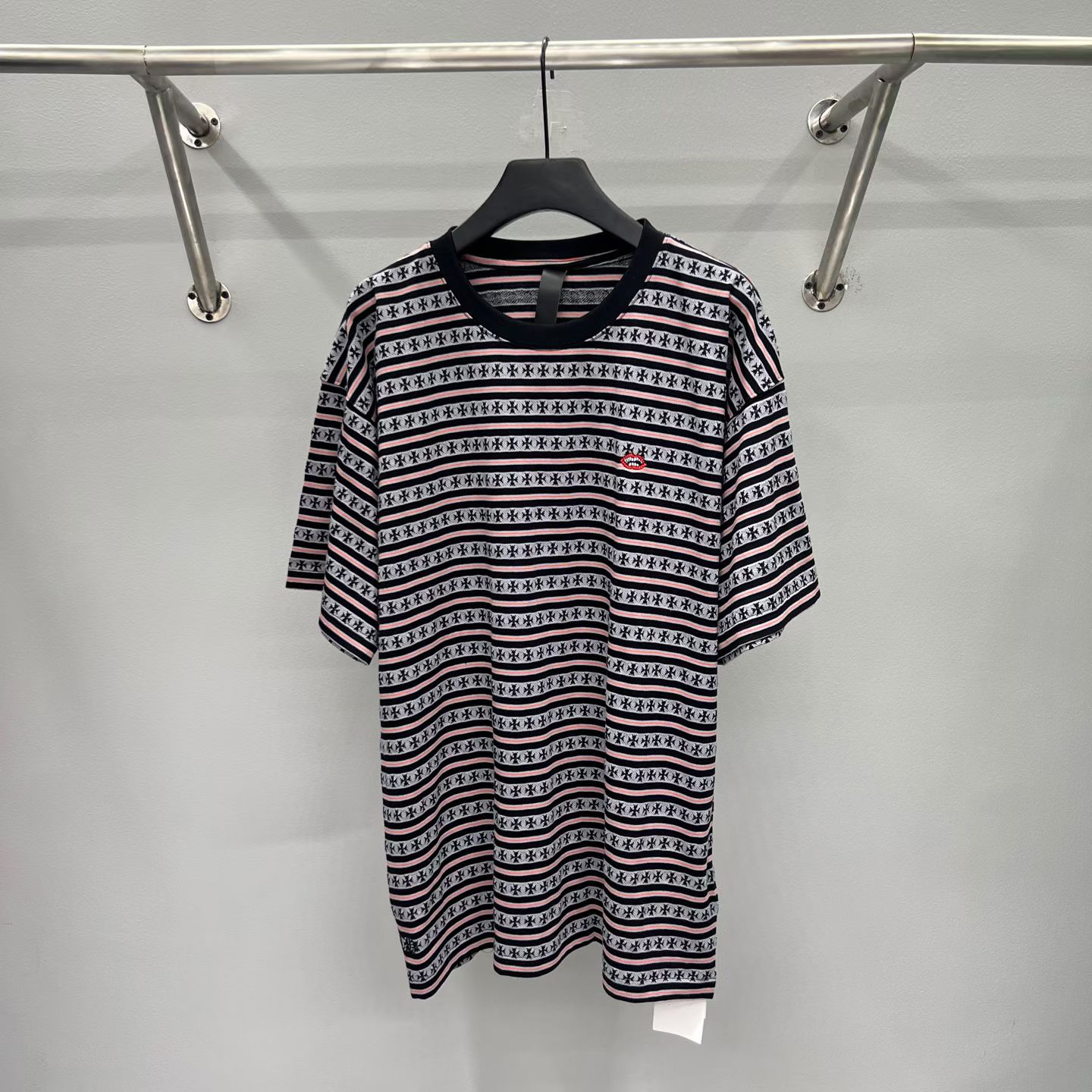 Chrome Hearts Matty Boy Limited Striped T-Shirt