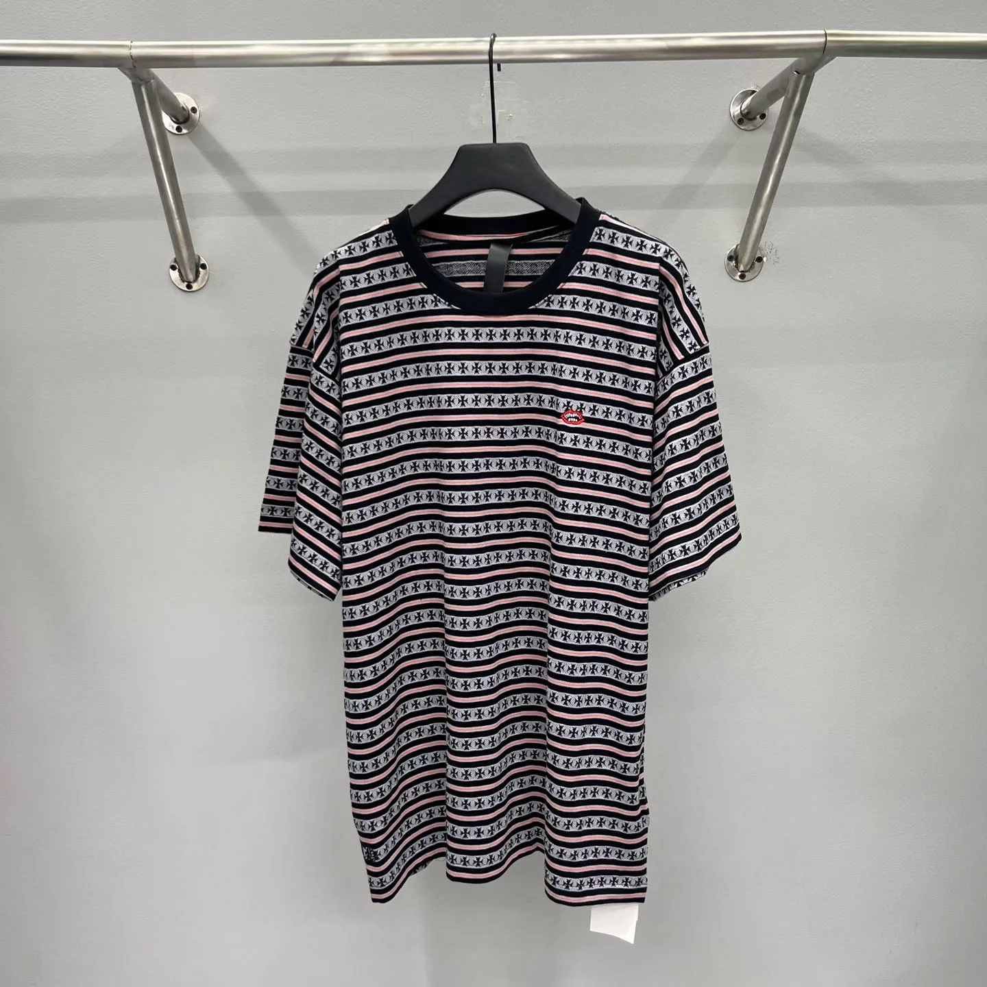 Chrome Hearts Matty Boy Limited Striped T-Shirt