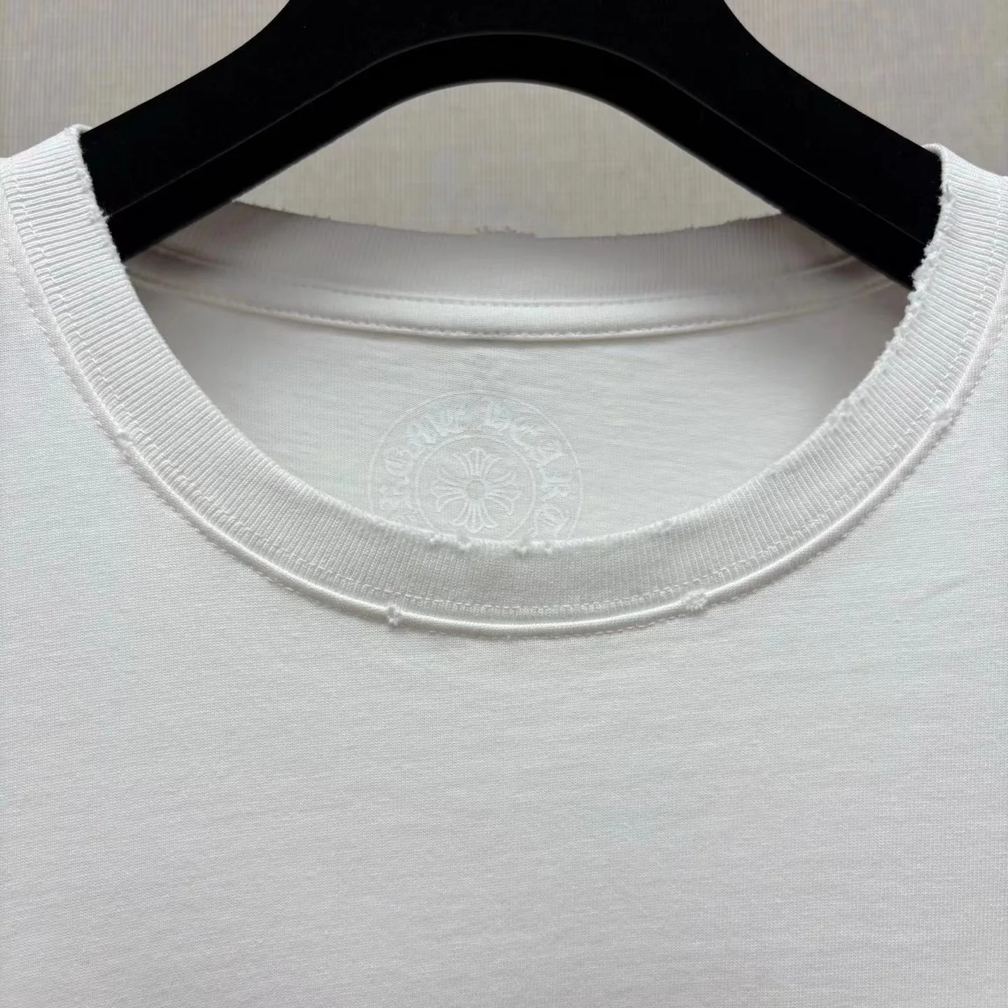 Chrome Hearts Multi Color Cross Long Sleeve Tee (White) — ビュー 3