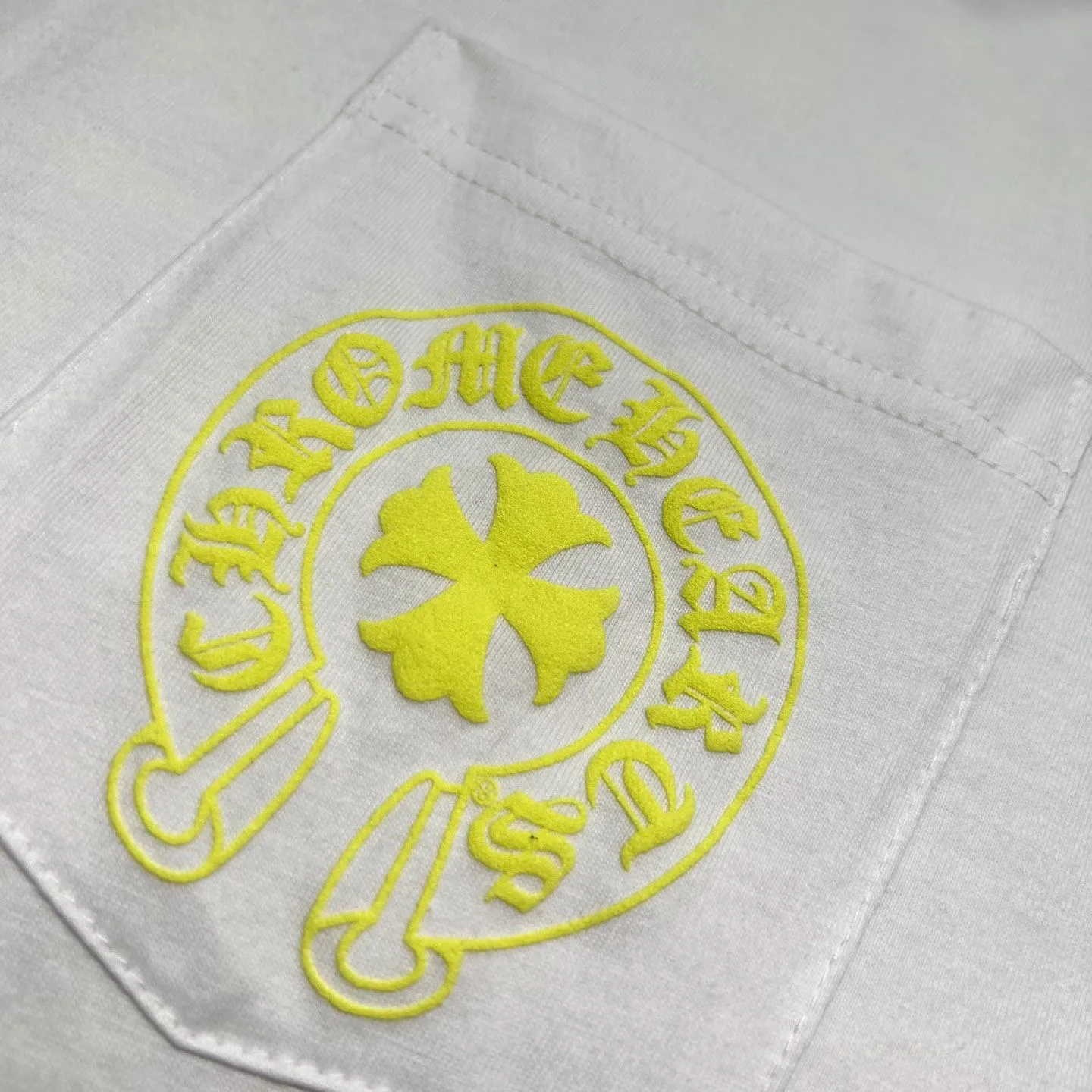 Chrome Hearts Neon Eye Chart Long-Sleeve T Shirt — 보기 3