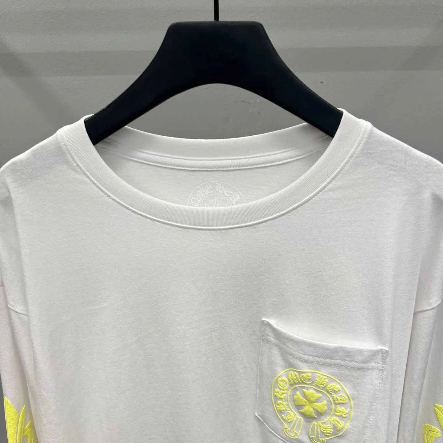 Chrome Hearts Neon Eye Chart Long-Sleeve T Shirt — 보기 4