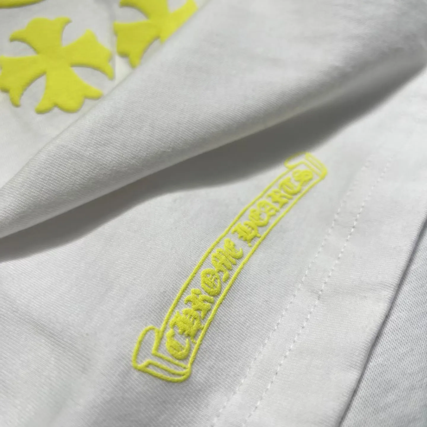 Chrome Hearts Neon Eye Chart Long-Sleeve T Shirt — 보기 6
