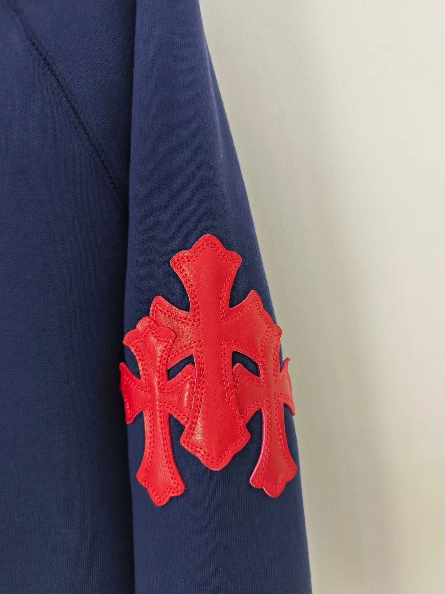 CH Paper Jam Cemetery Cross Patch Hoodie — view 3