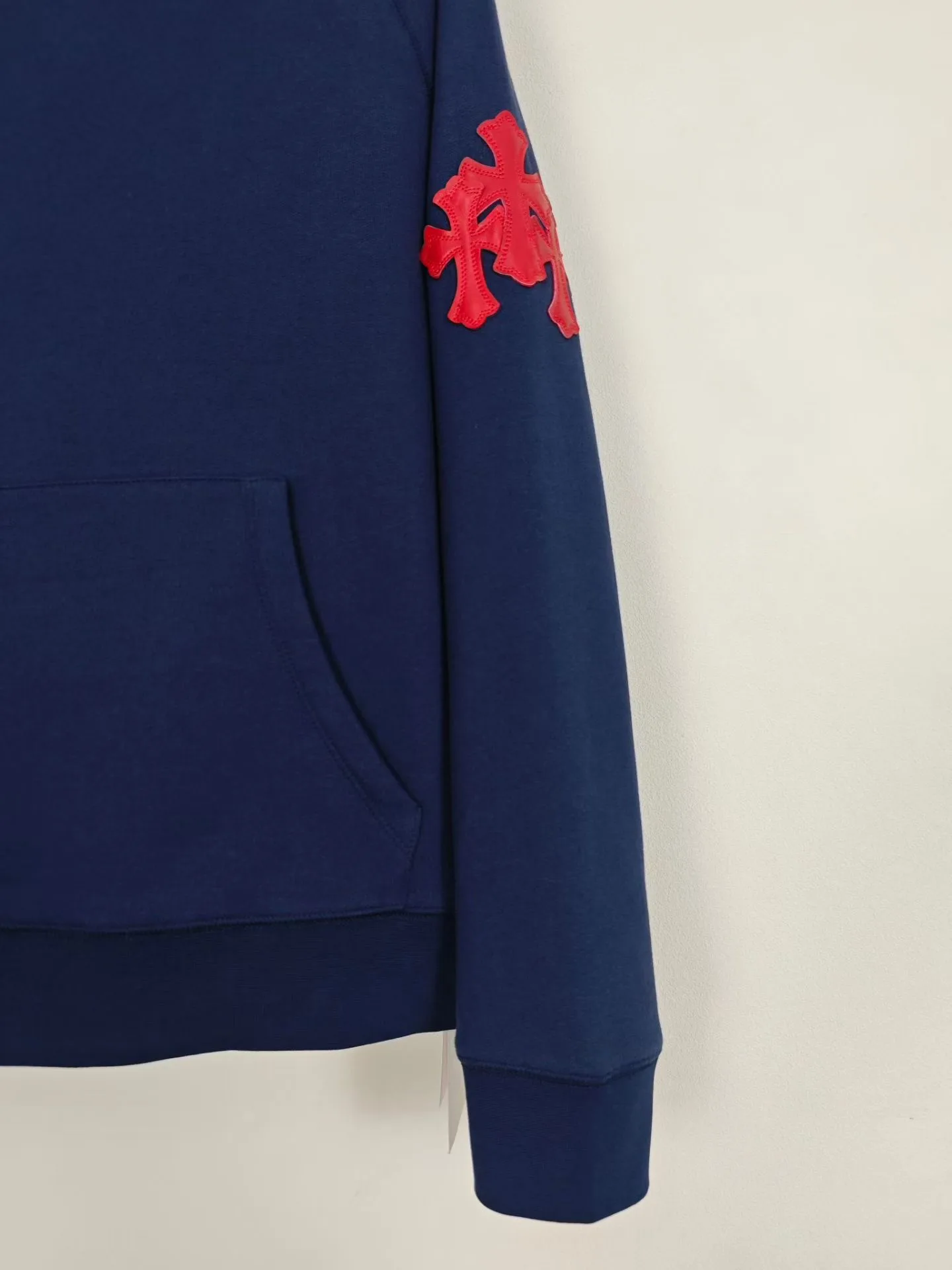 CH Paper Jam Cemetery Cross Patch Hoodie — view 4