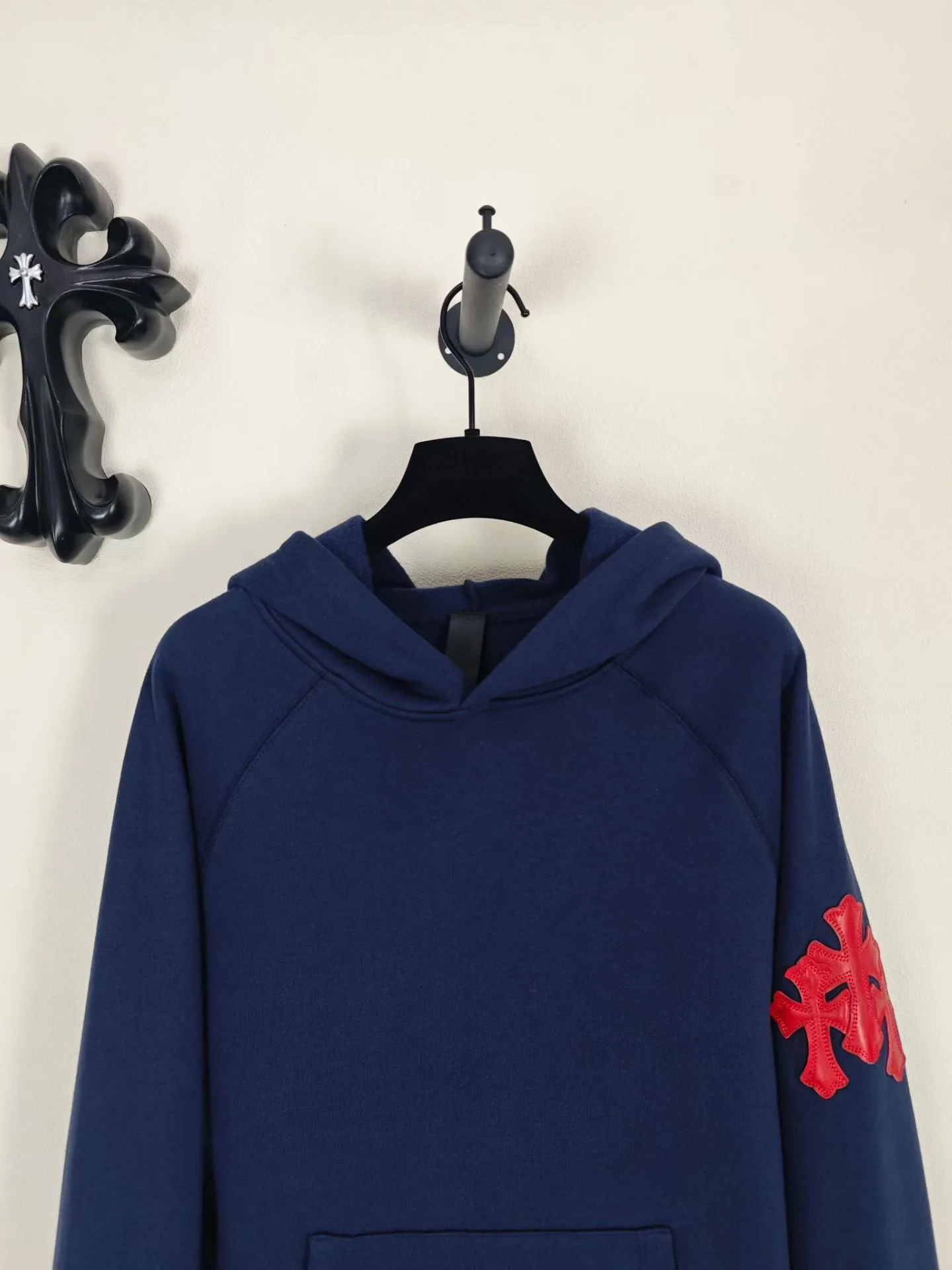 CH Paper Jam Cemetery Cross Patch Hoodie — view 7