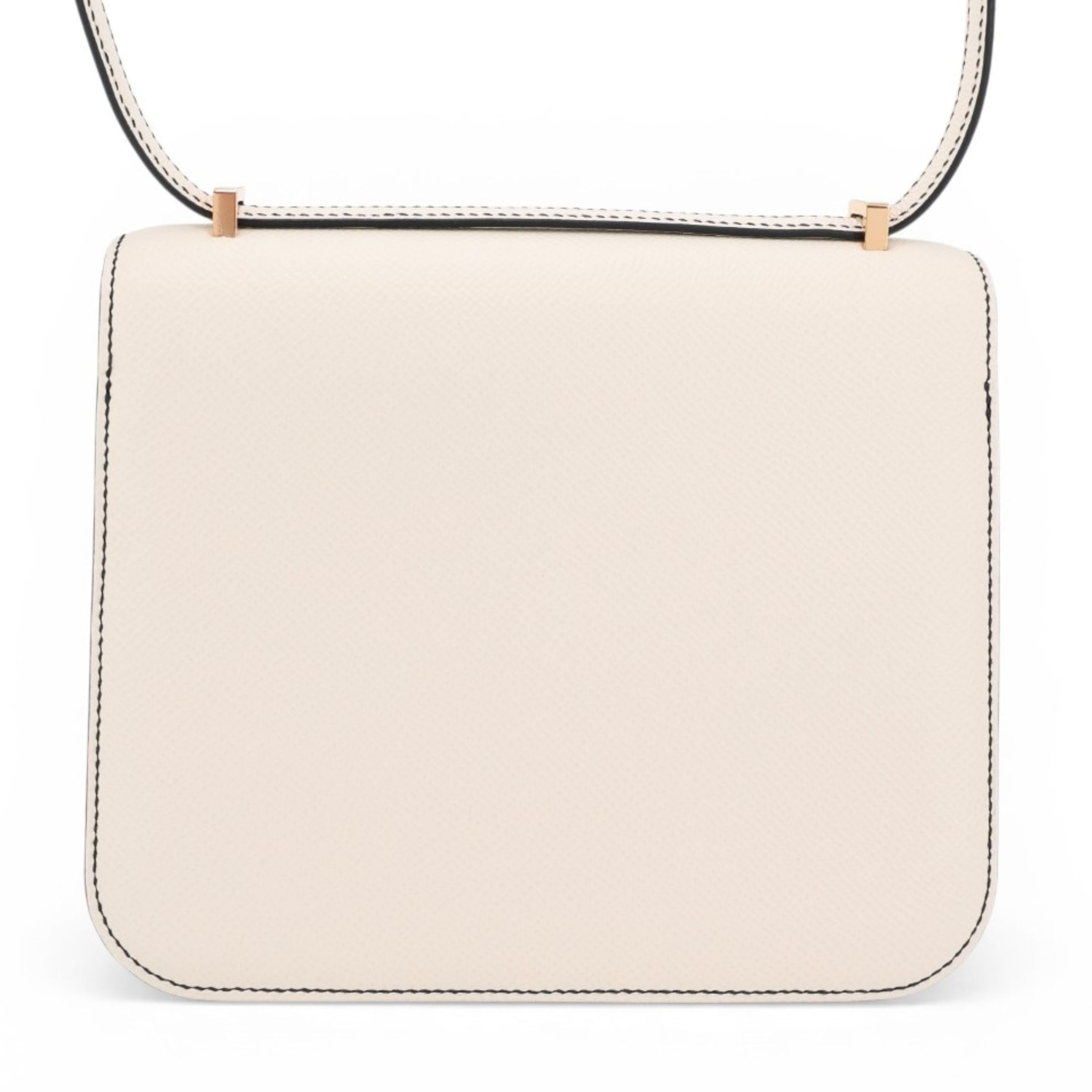 Hermès Constance Mini 19 Epsom (France) Craie (10) Rose Gold — view 2