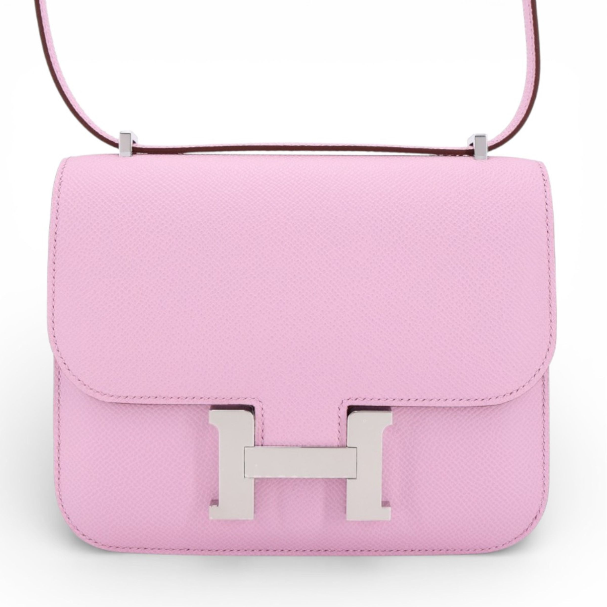 Hermès Constance Mini 19 Epsom (France) Mauve Sylvestre (X9) Palladium