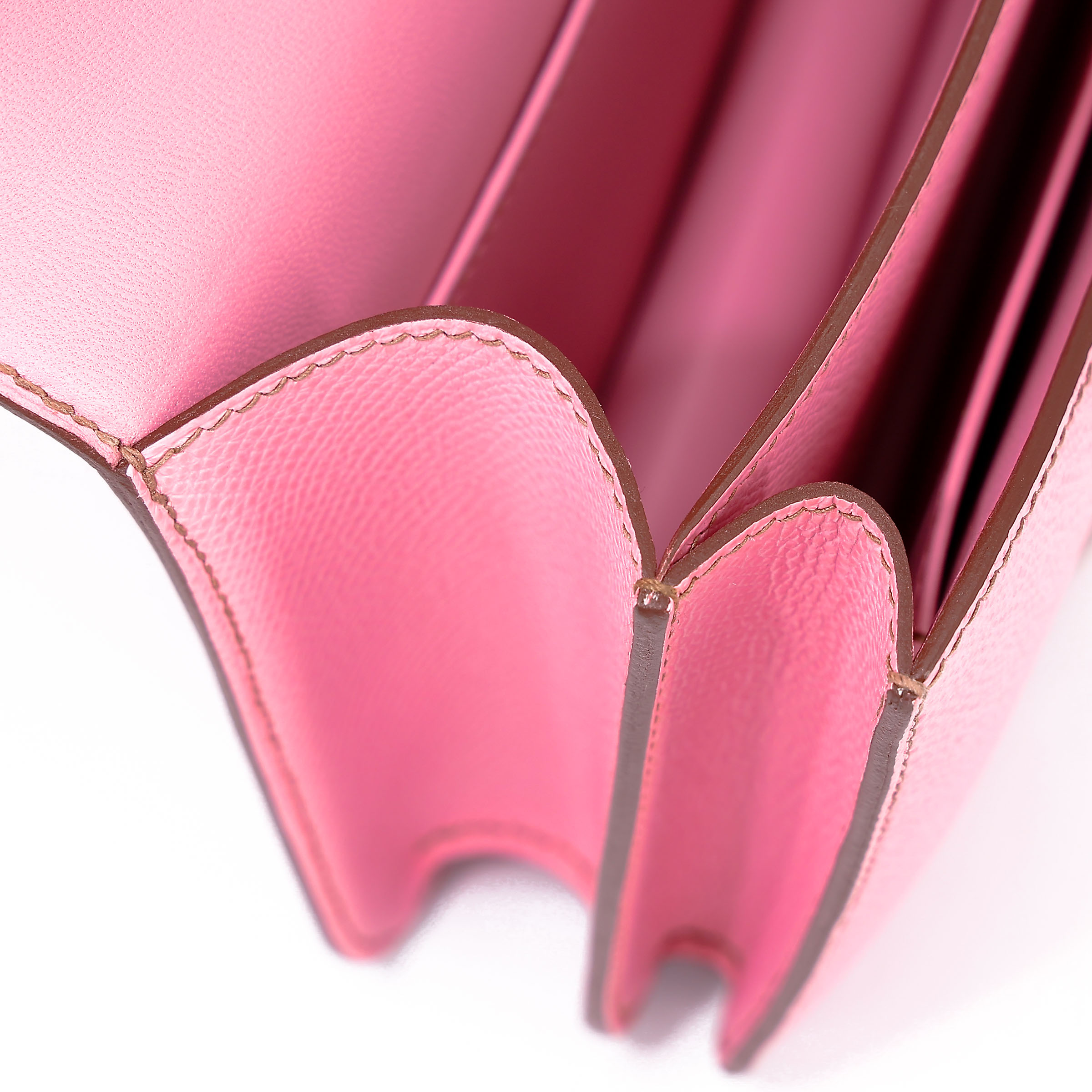 Hermès Constance Mini 19 Epsom (France) Pink (5P) Palladium — view 4