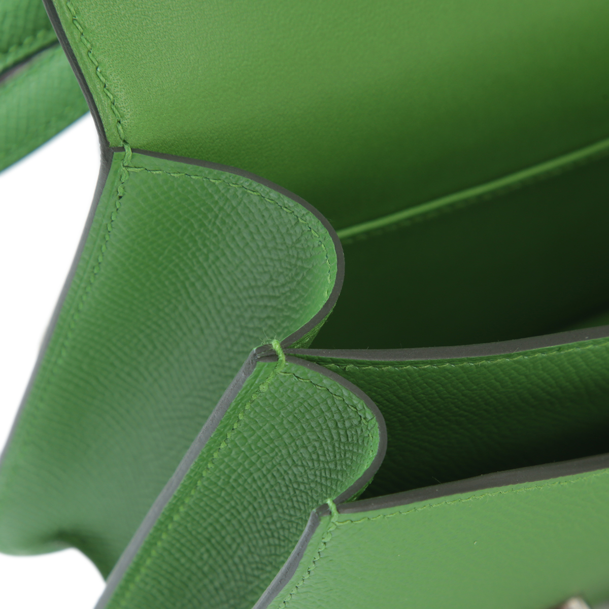 Hermès Constance Mini 19 Epsom (France) Vert Yucca (A8) Palladium — view 4